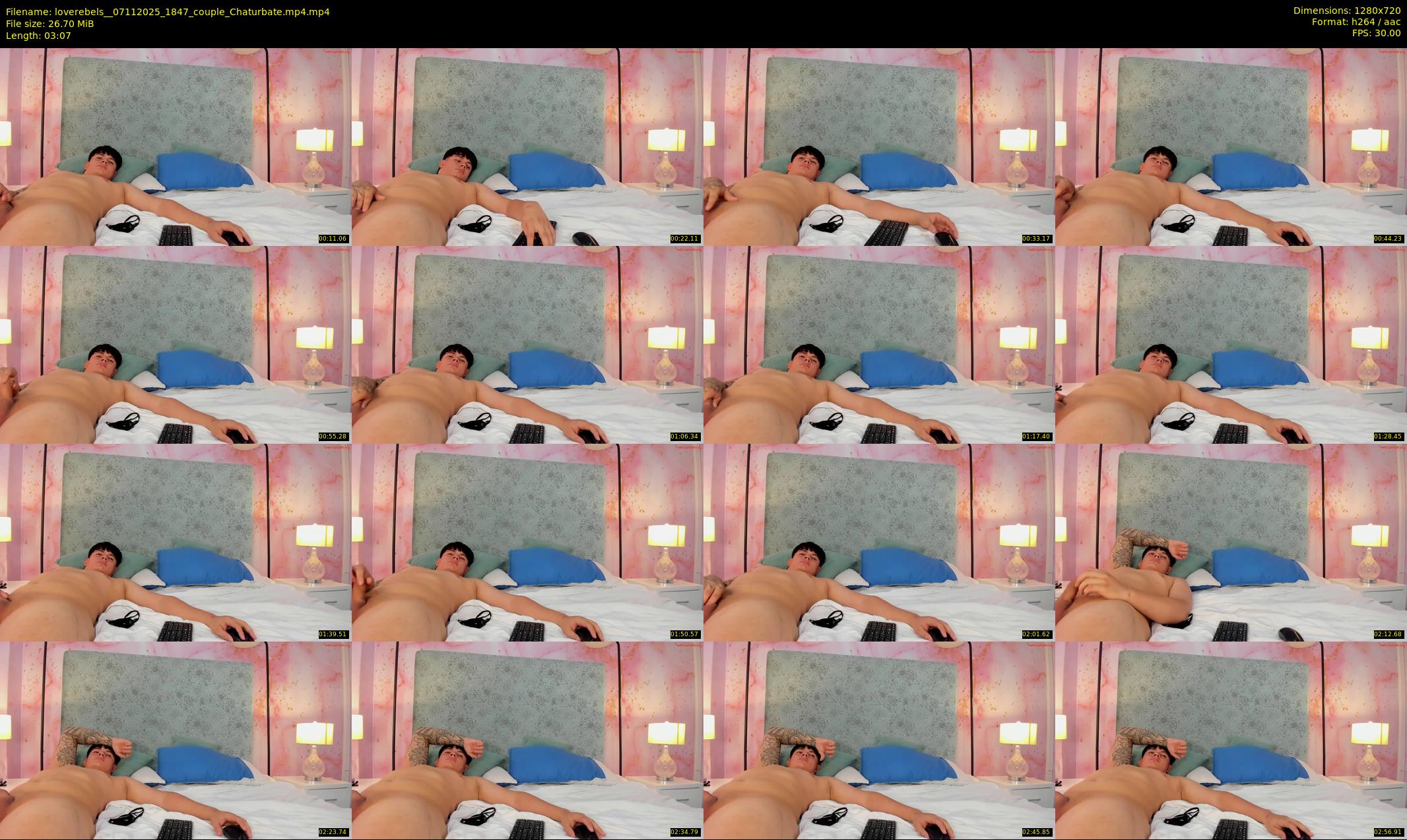 loverebels_ — 4 minute Chaturbate couple cam show recording, 720p, Nov 7, 2025