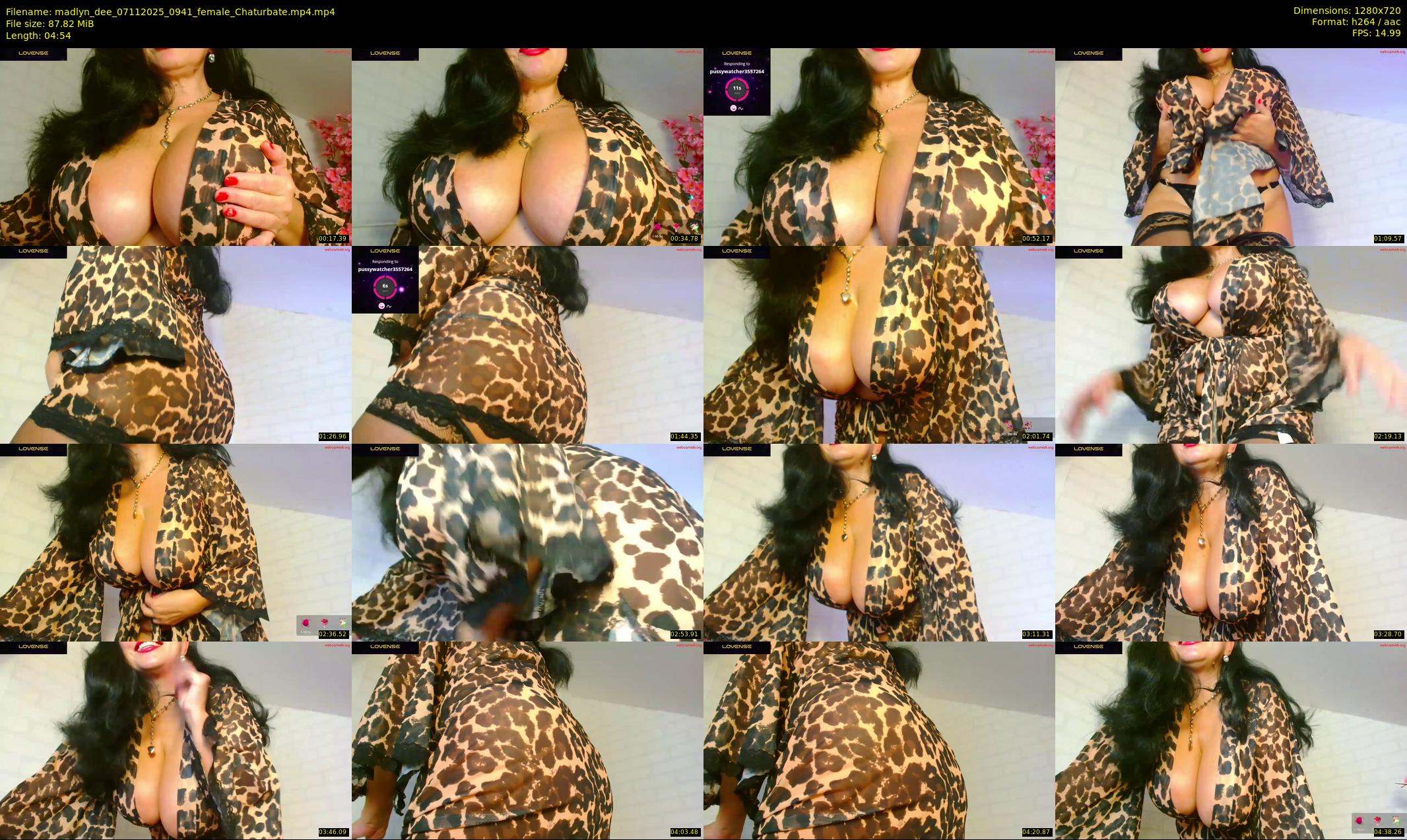 madlyn_dee — 5 minute Chaturbate female cam show recording, 720p, Nov 7, 2025