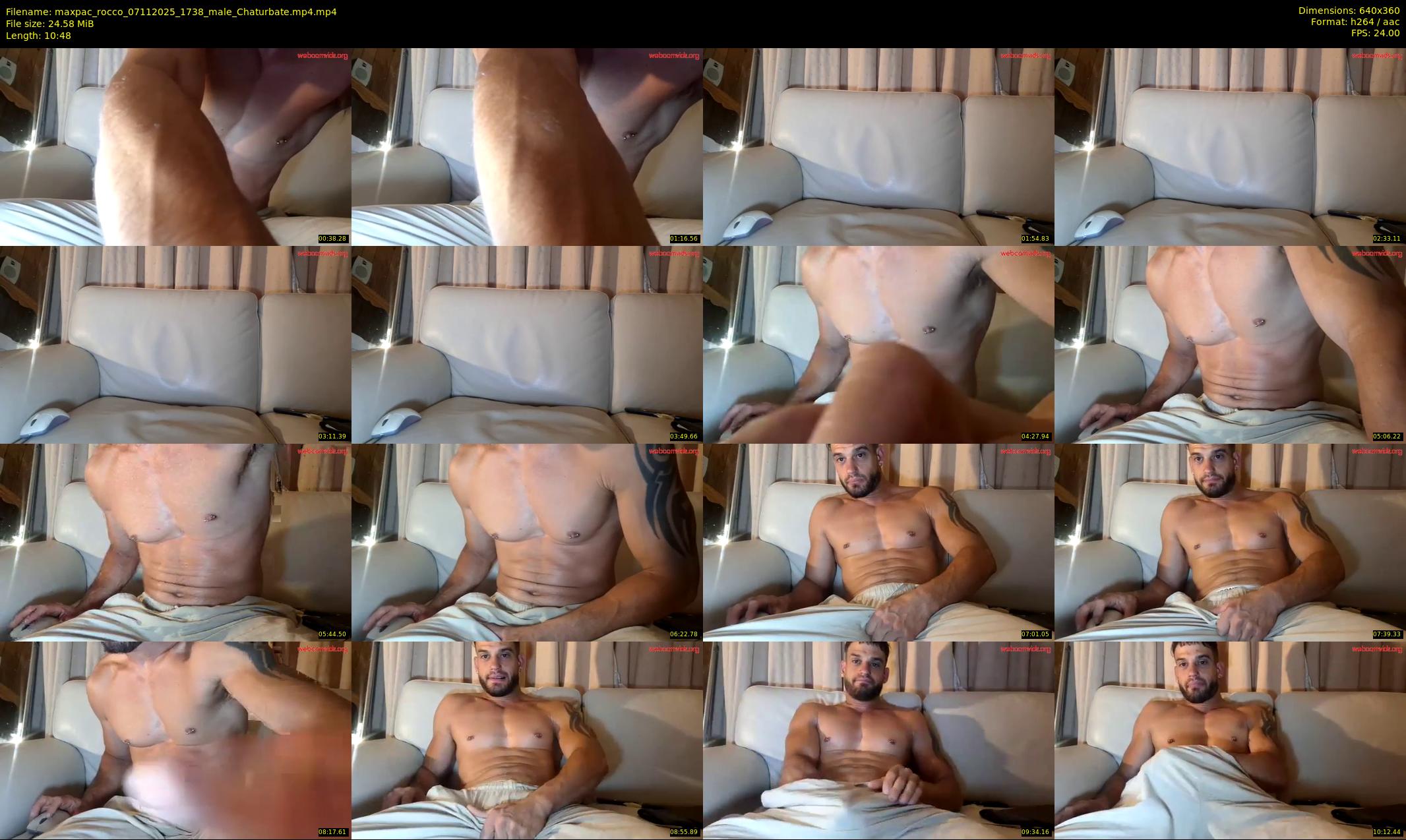 maxpac_rocco — 11 minute Chaturbate male cam show recording, 360p, Nov 7, 2025