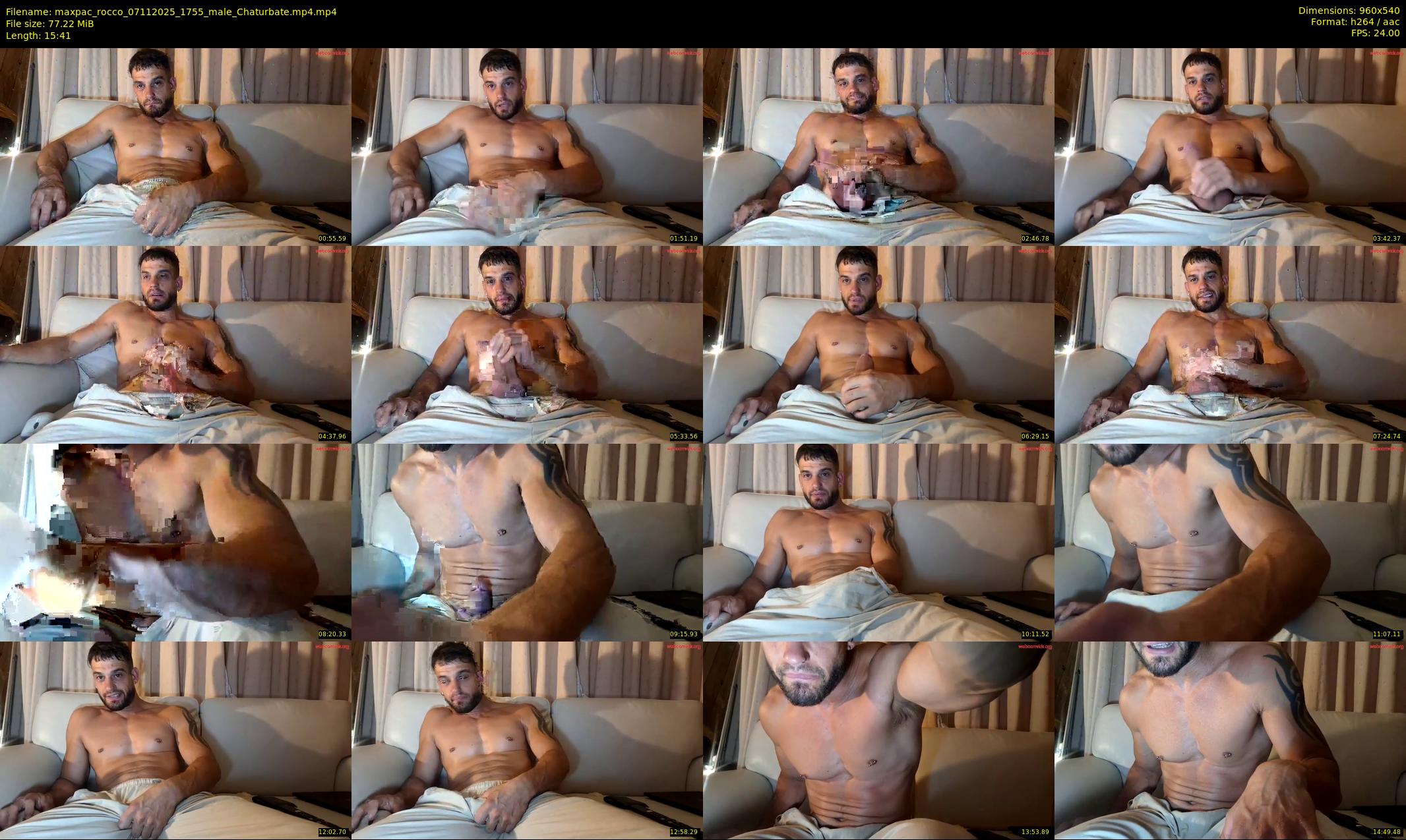 maxpac_rocco — 16 minute Chaturbate male cam show recording, 480p, Nov 7, 2025