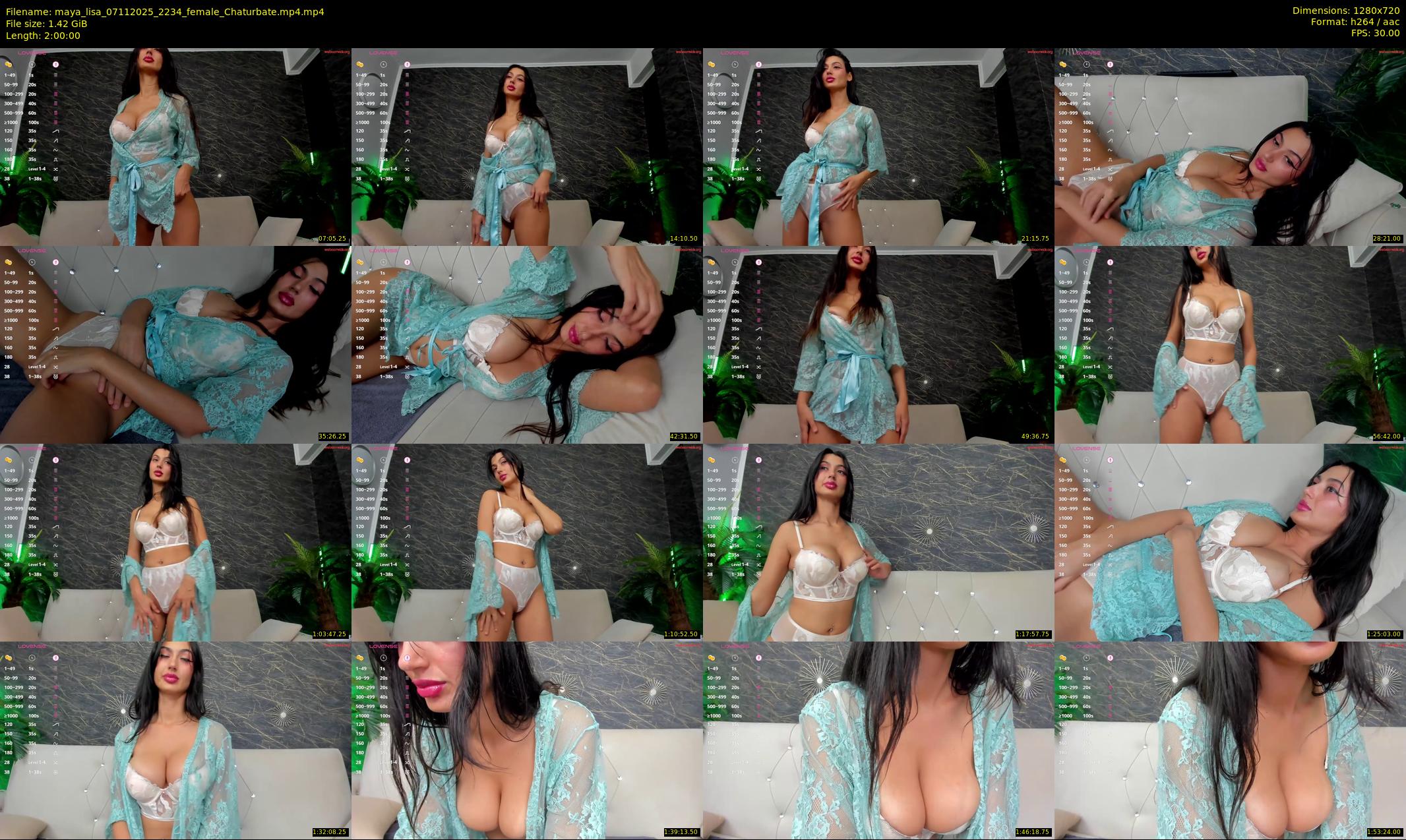 maya_lisa — 120 minute Chaturbate female cam show recording, 720p, Nov 7, 2025