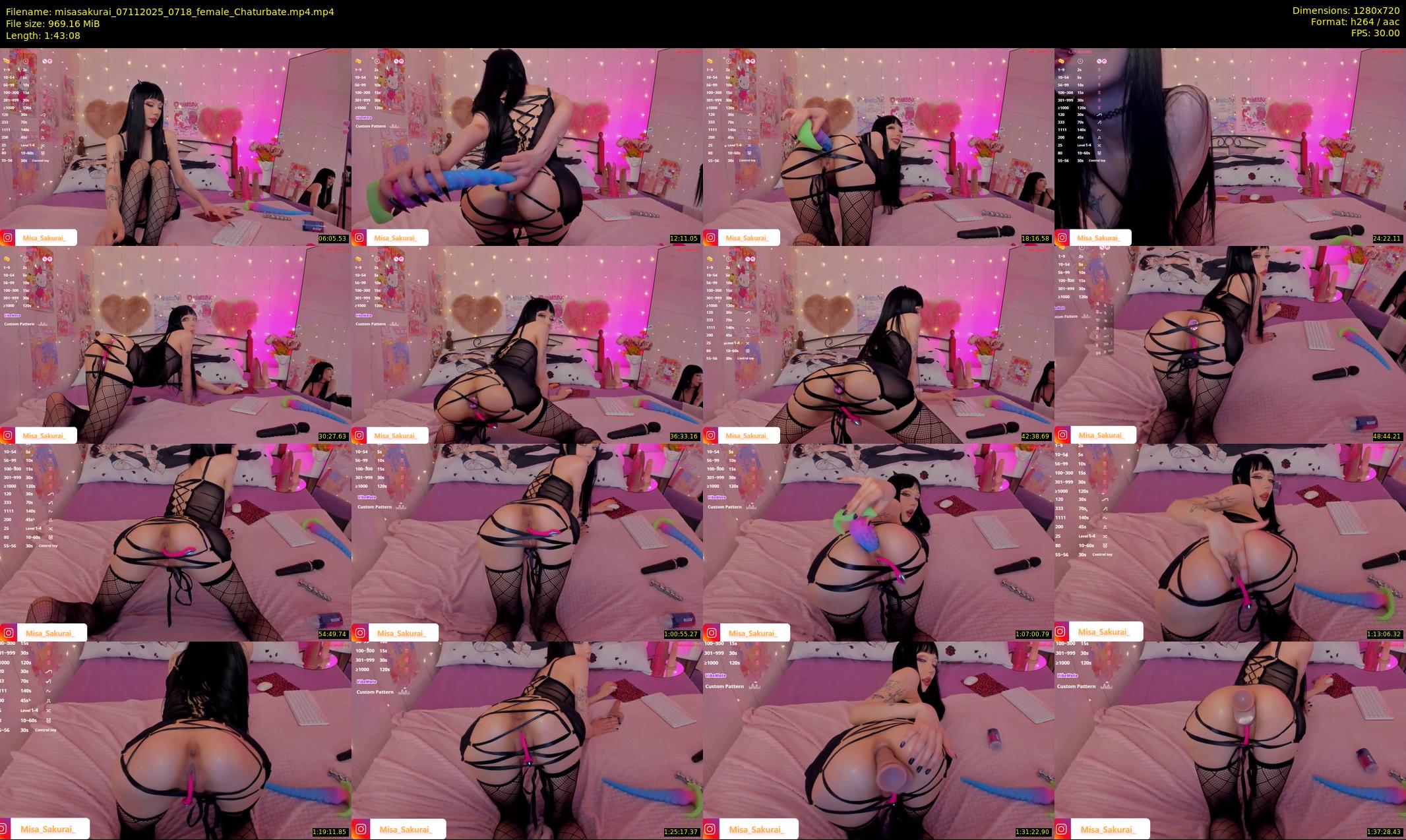 misasakurai — 104 minute Chaturbate female cam show recording, 720p, Nov 7, 2025