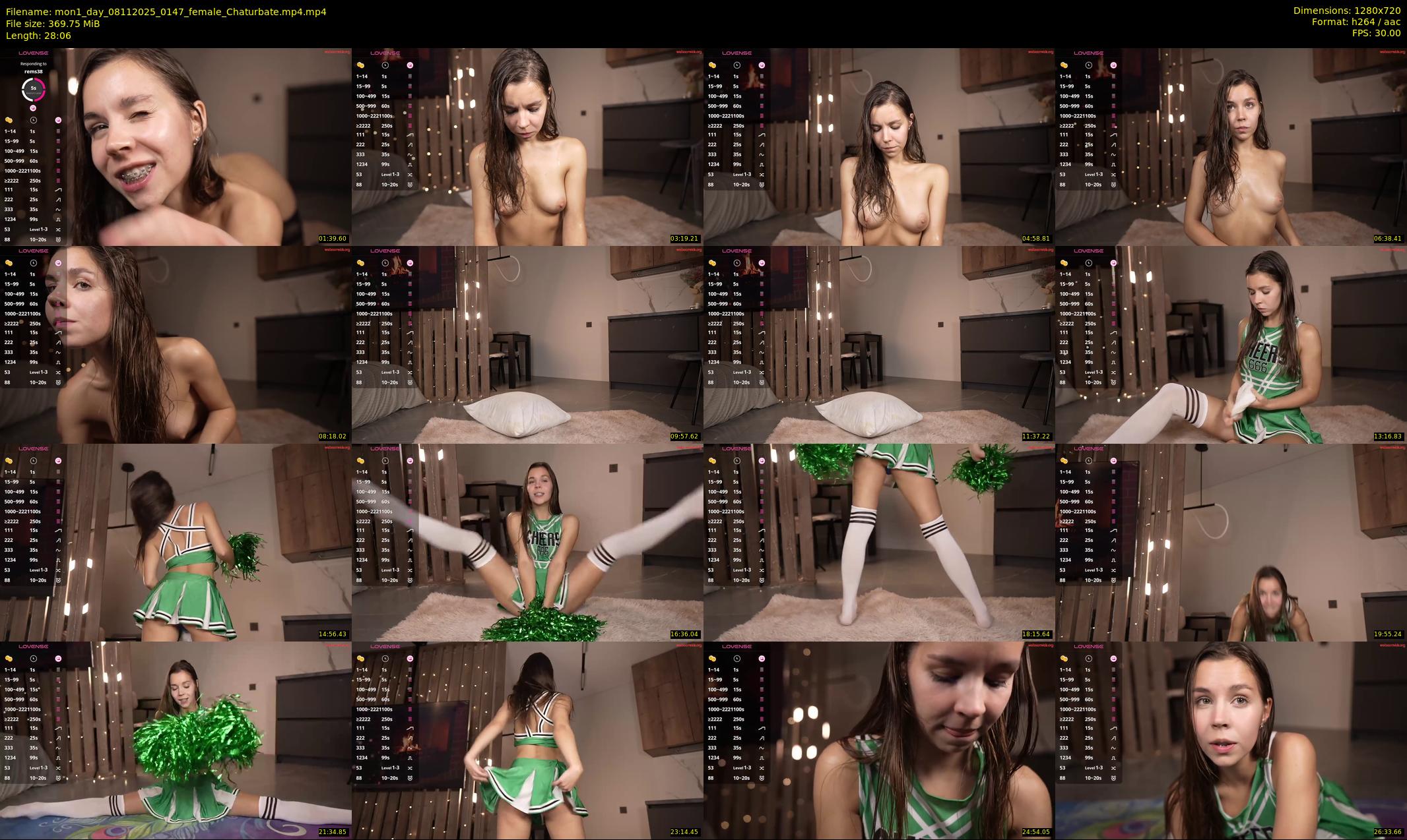 mon1_day — 29 minute Chaturbate female cam show recording, 720p, Nov 8, 2025