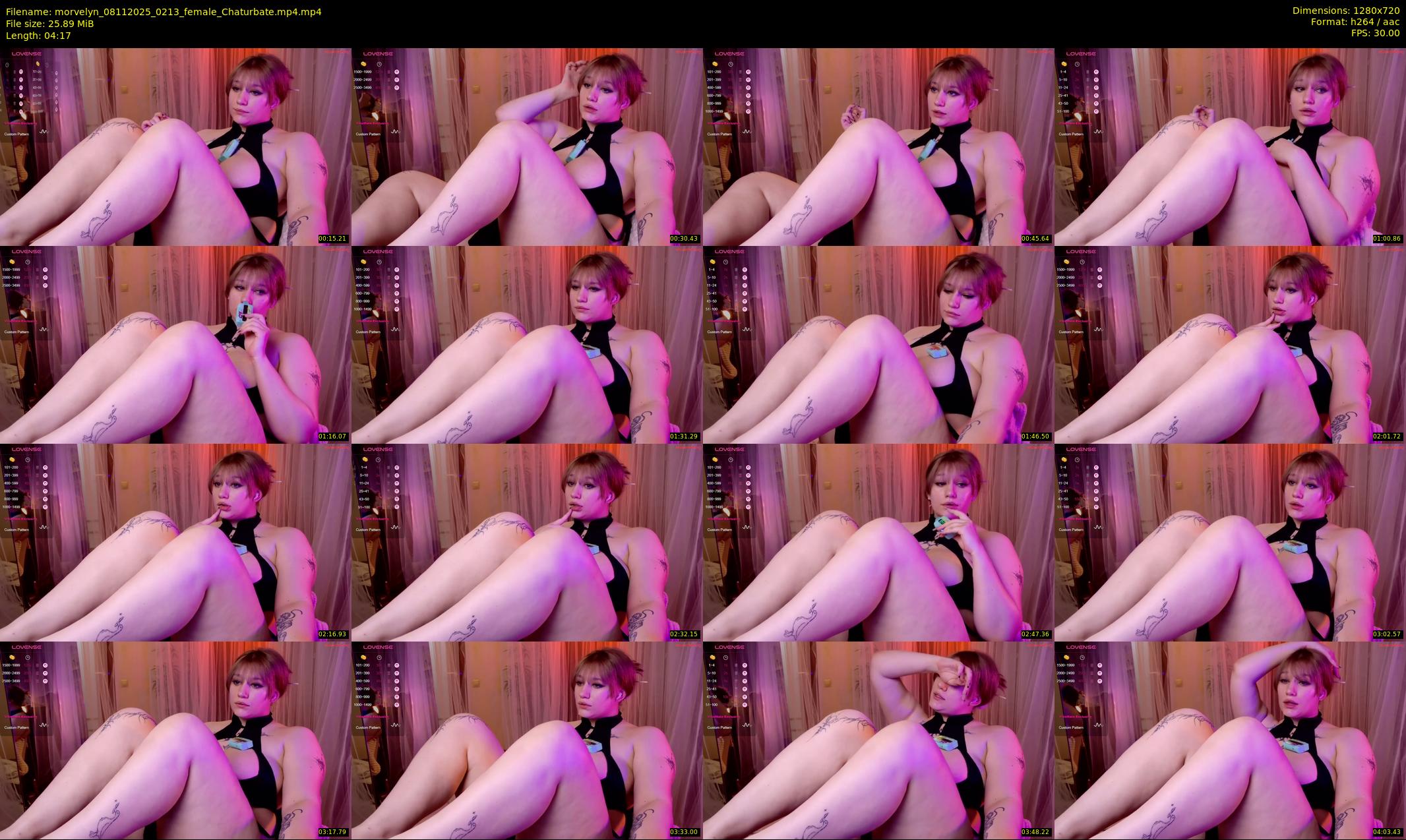 morvelyn — 5 minute Chaturbate female cam show recording, 720p, Nov 8, 2025