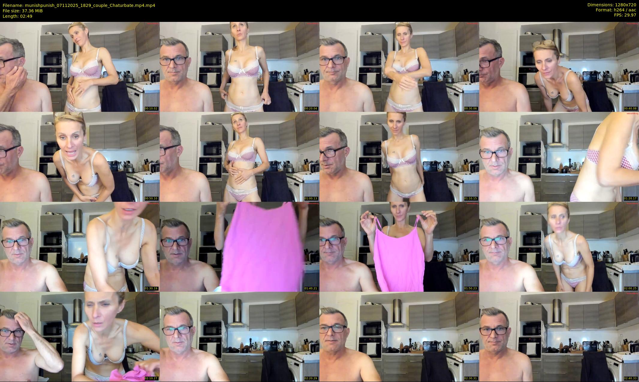munishpunish — 3 minute Chaturbate couple cam show recording, 720p, Nov 7, 2025