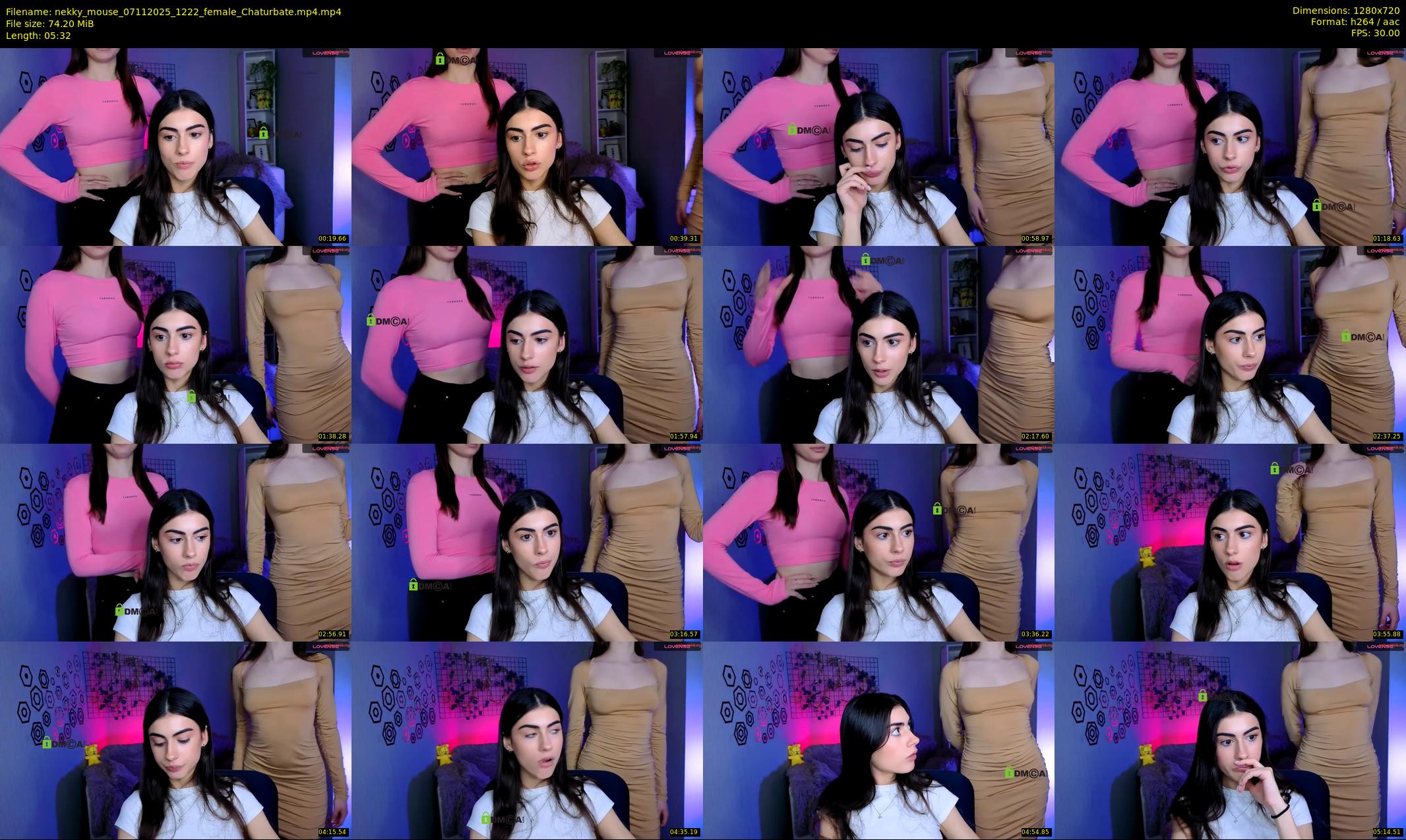 nekky_mouse — 6 minute Chaturbate female cam show recording, 720p, Nov 7, 2025