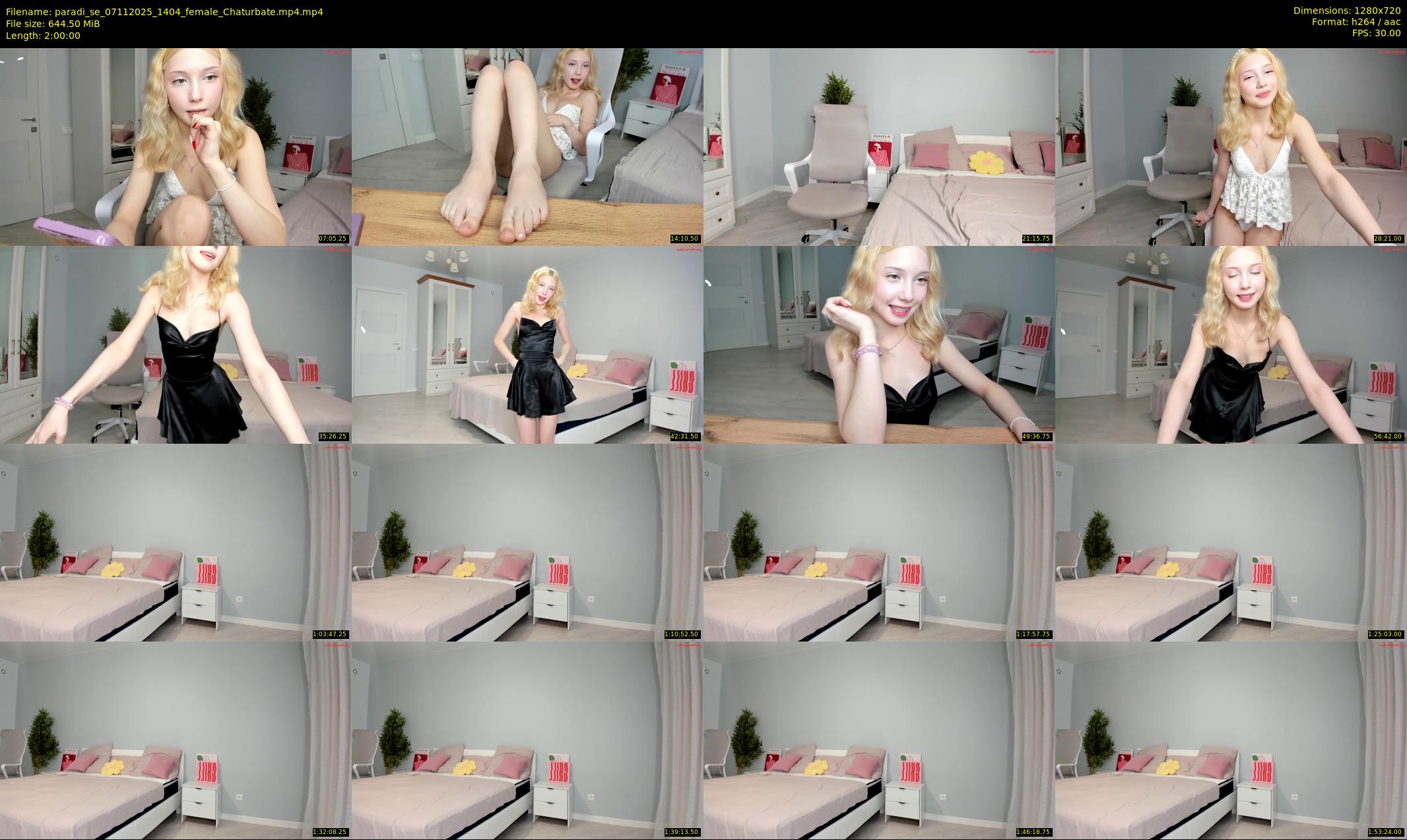 paradi_se — 120 minute Chaturbate female cam show recording, 720p, Nov 7, 2025