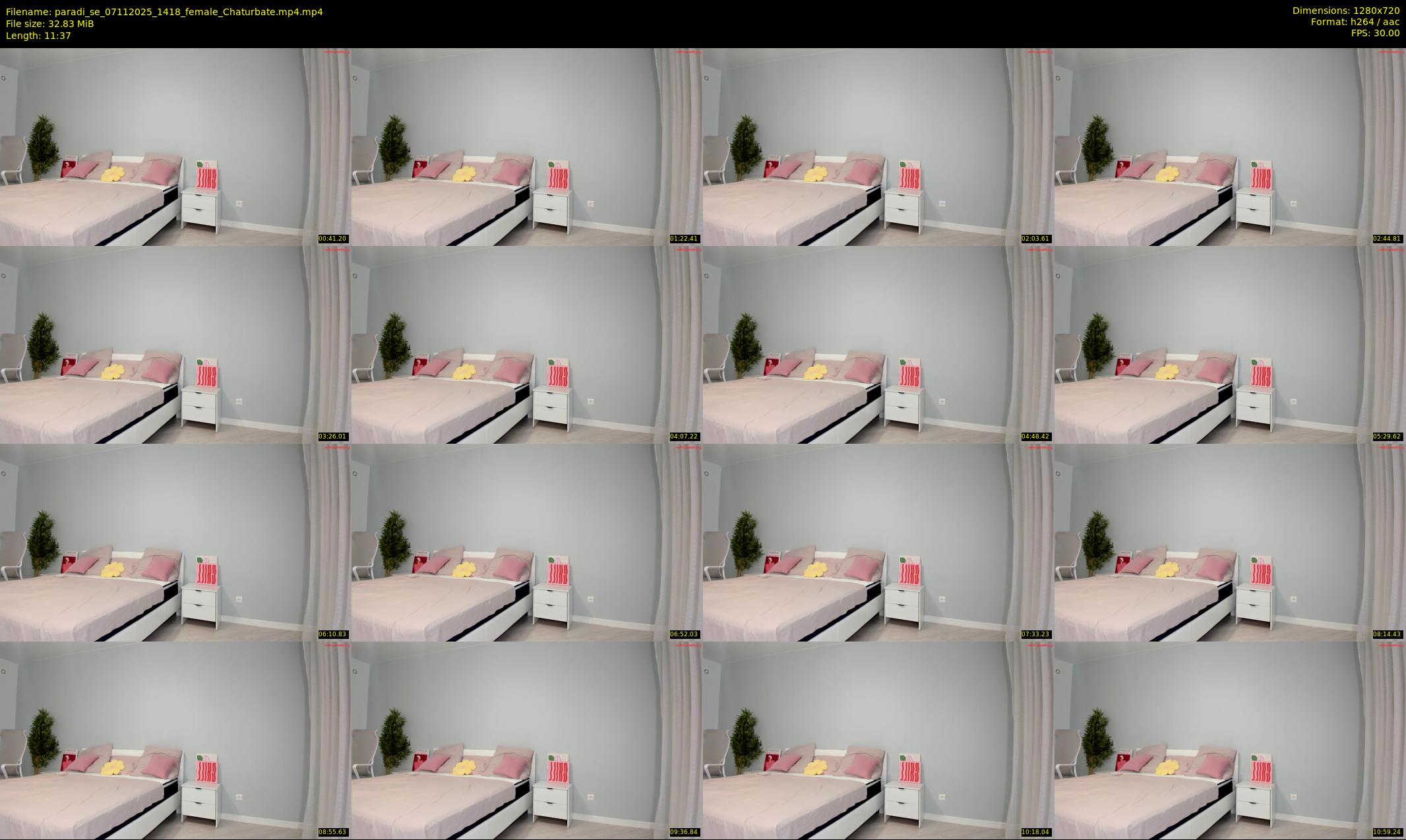 paradi_se — 12 minute Chaturbate female cam show recording, 720p, Nov 7, 2025