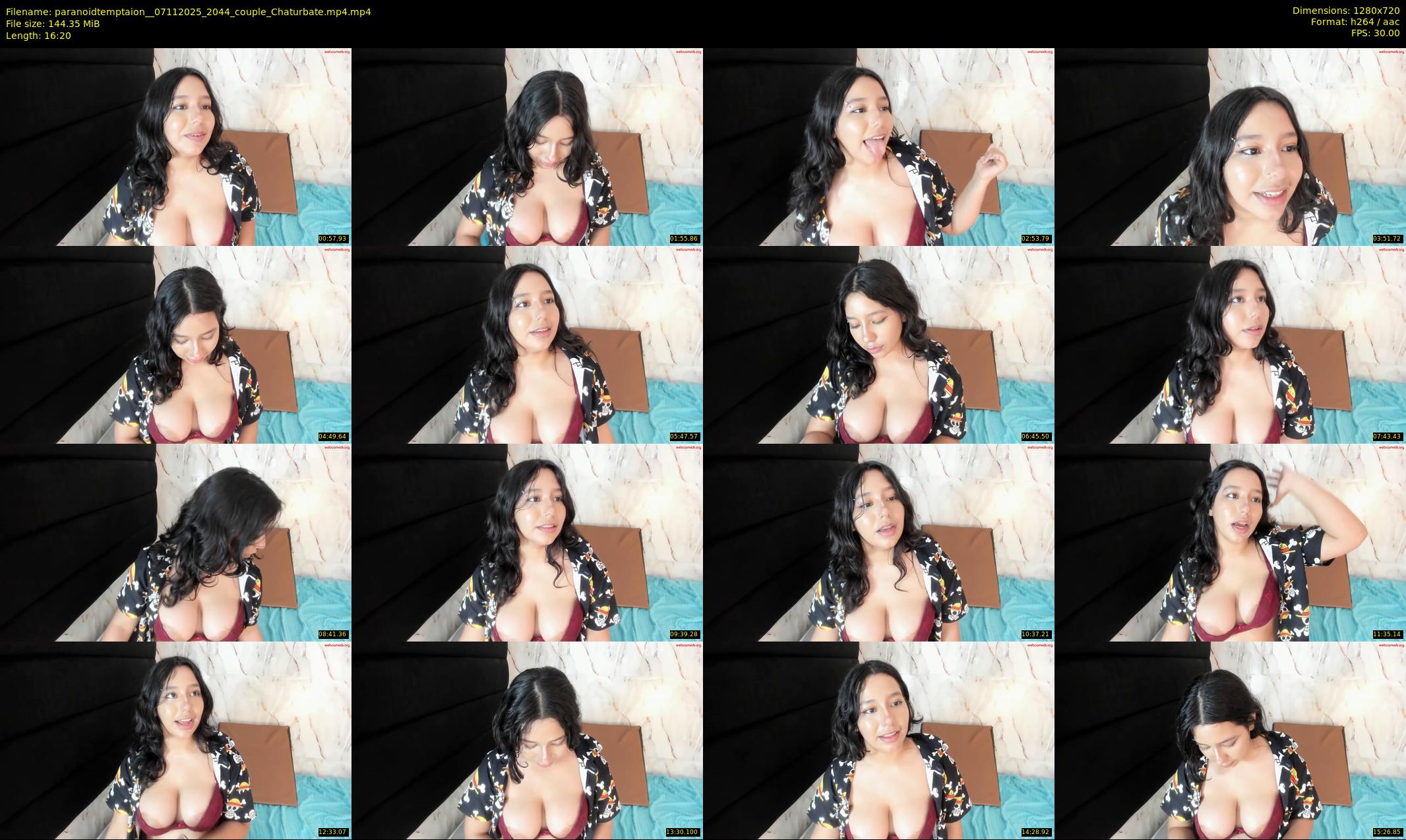 paranoidtemptaion_ — 17 minute Chaturbate couple cam show recording, 720p, Nov 7, 2025