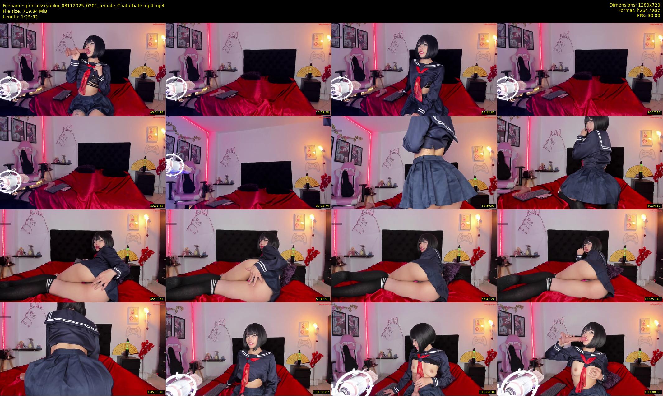 princessryuuko — 86 minute Chaturbate female cam show recording, 720p, Nov 8, 2025