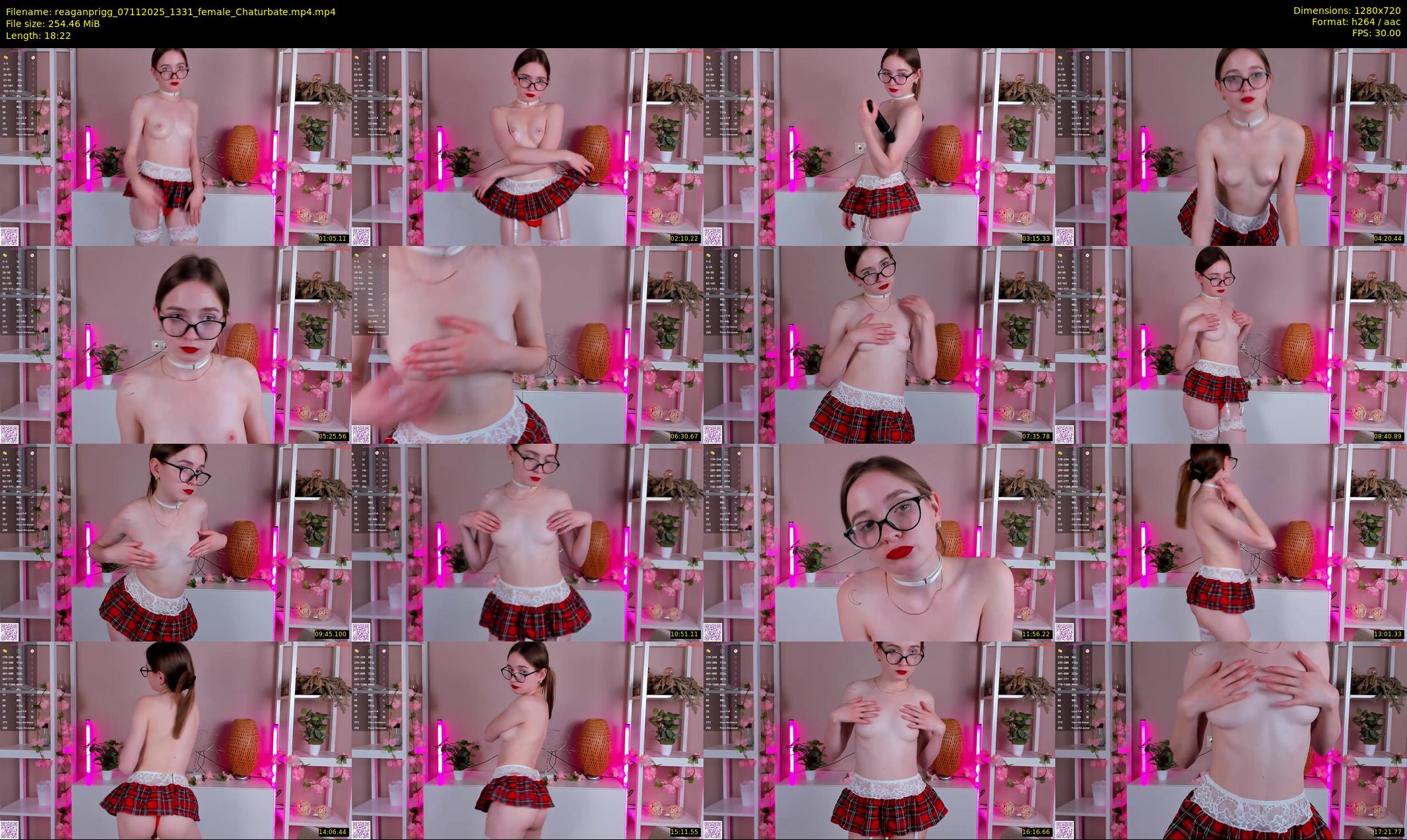 reaganprigg — 19 minute Chaturbate female cam show recording, 720p, Nov 7, 2025