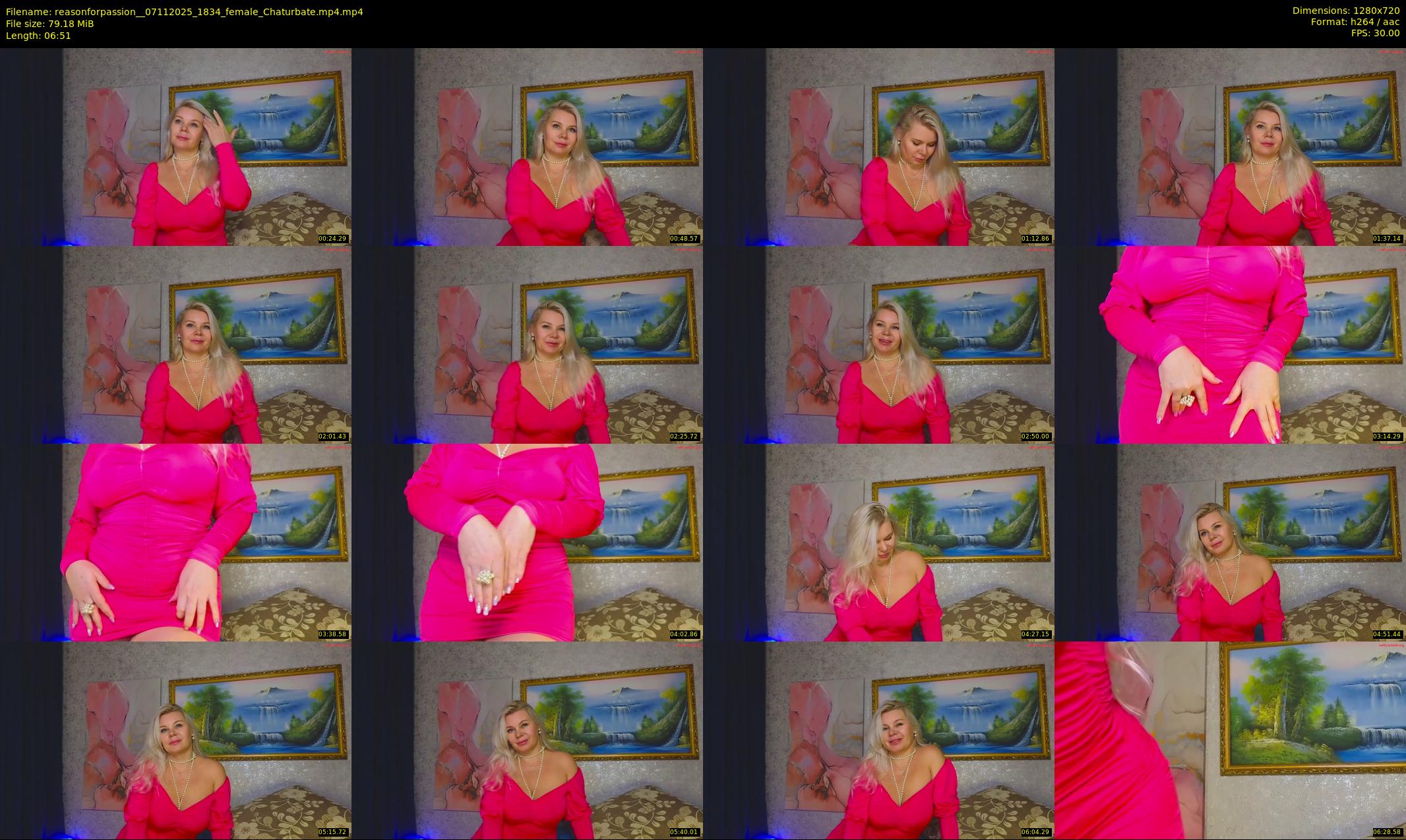 reasonforpassion_ — 7 minute Chaturbate female cam show recording, 720p, Nov 7, 2025