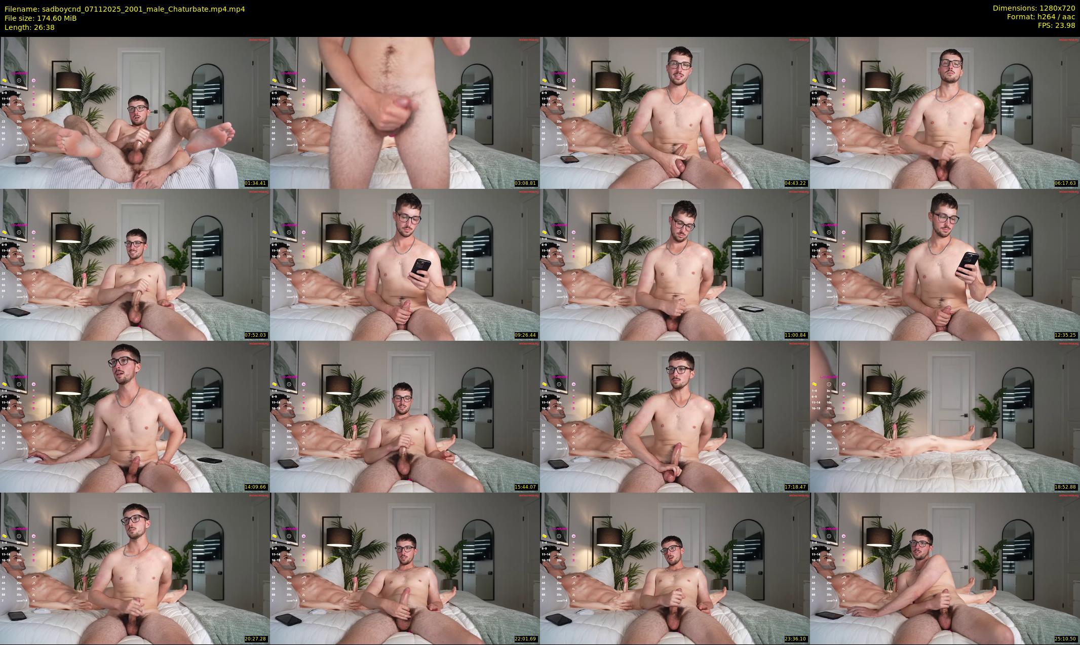 sadboycnd — 27 minute Chaturbate male cam show recording, 720p, Nov 7, 2025