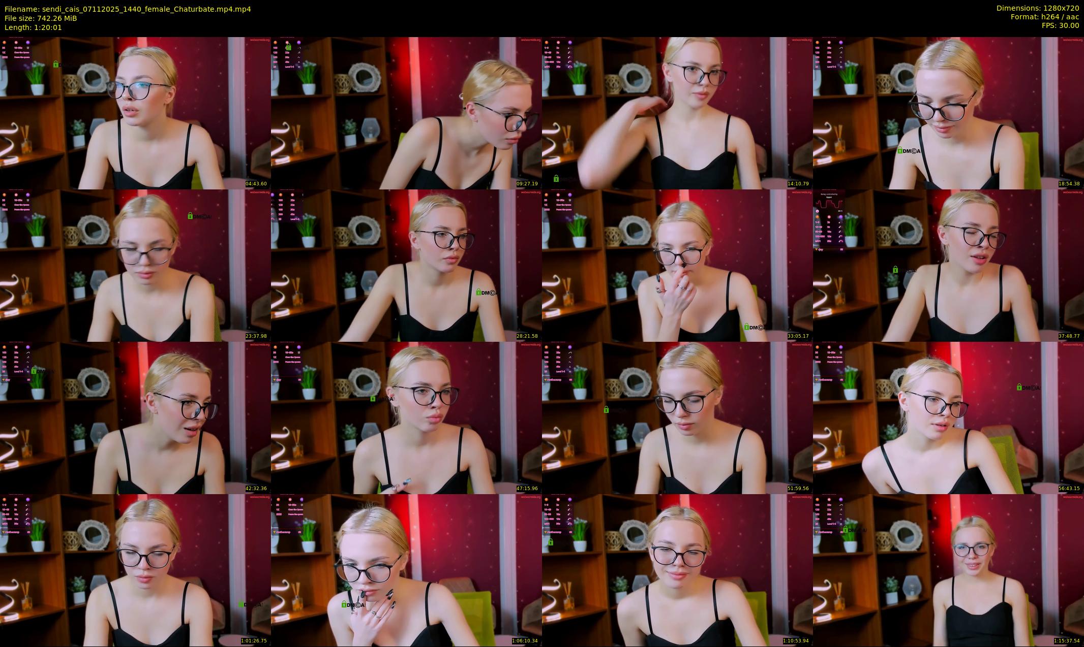 sendi_cais — 81 minute Chaturbate female cam show recording, 720p, Nov 7, 2025
