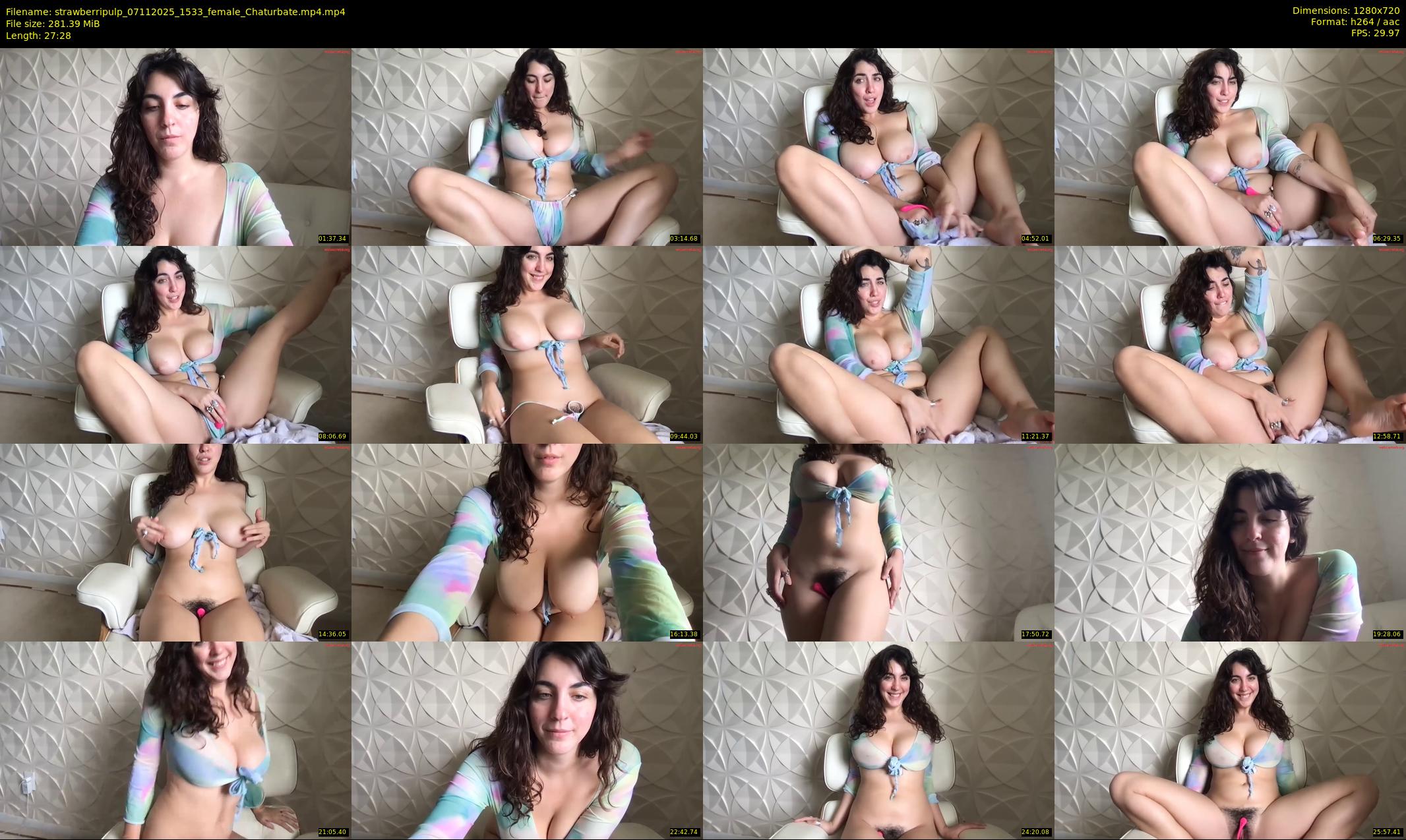 strawberripulp — 28 minute Chaturbate female cam show recording, 720p, Nov 7, 2025