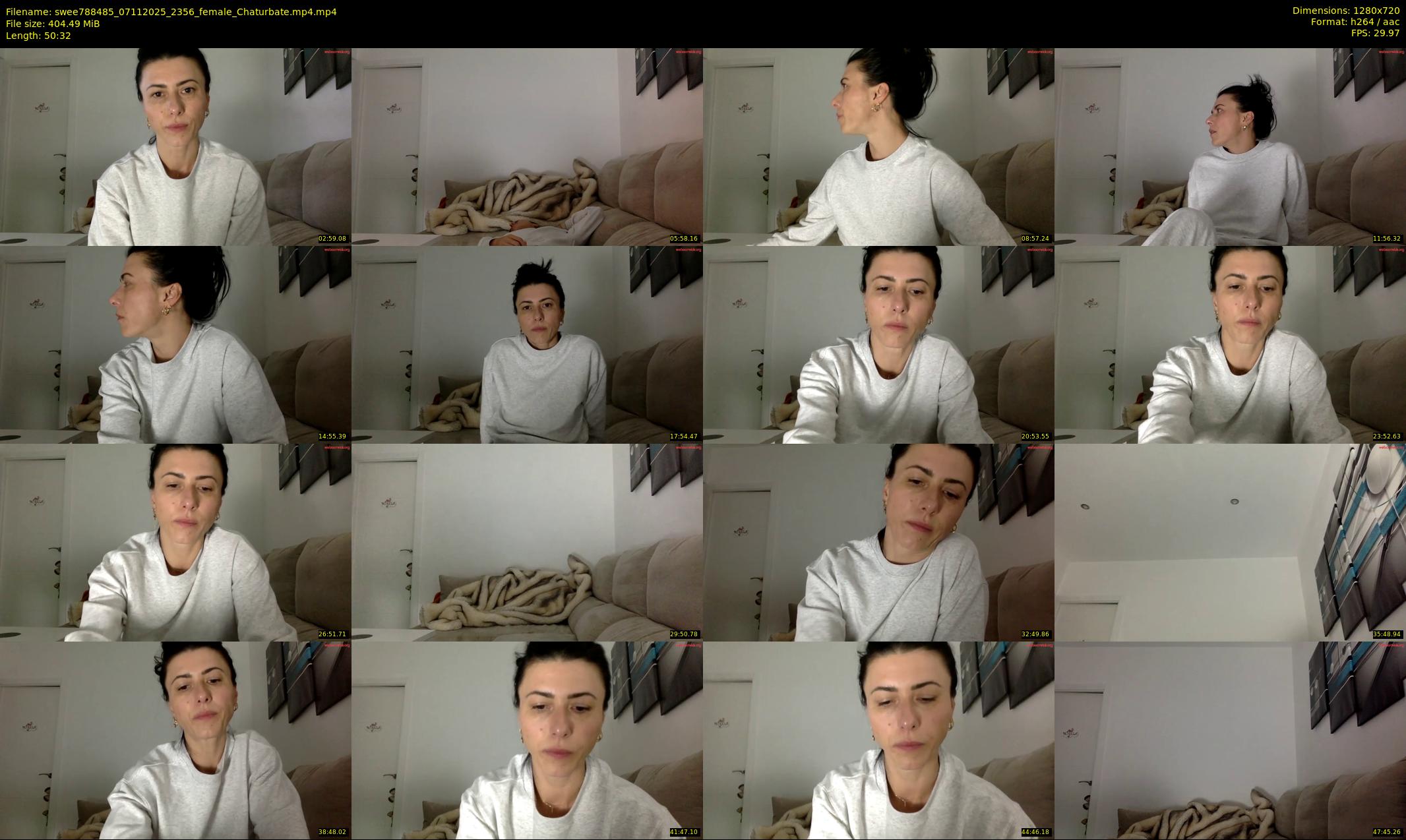 swee788485 — 51 minute Chaturbate female cam show recording, 720p, Nov 7, 2025