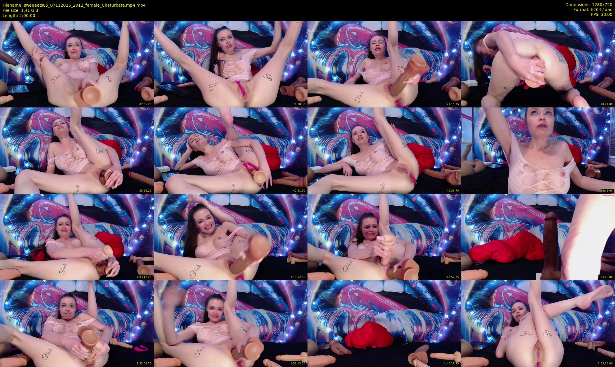 sweeeets85 — 120 minute Chaturbate female cam show recording, 720p, Nov 7, 2025