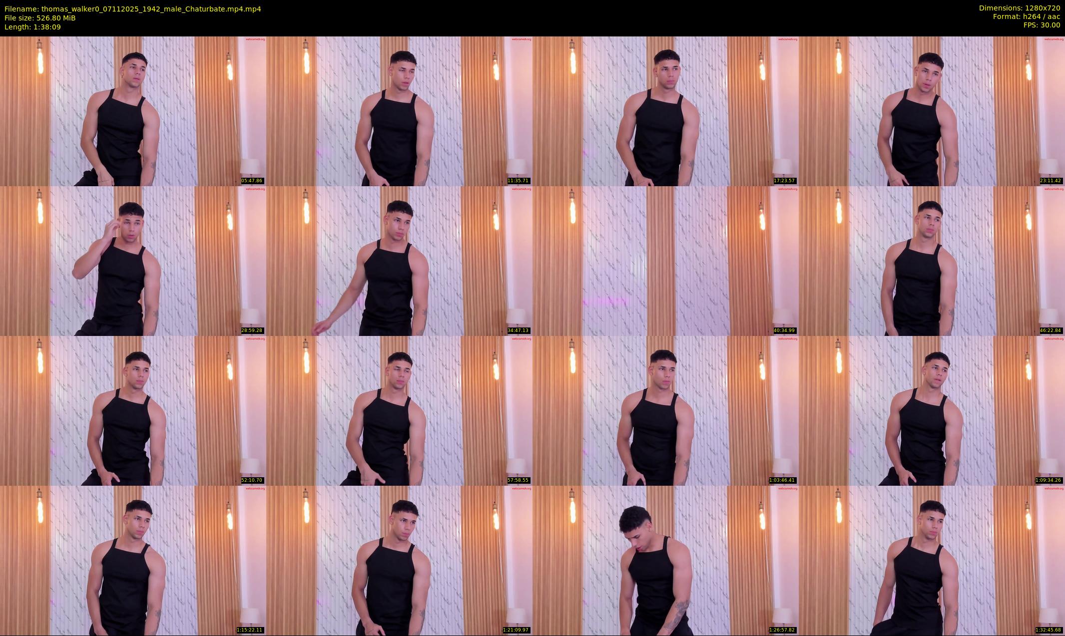 thomas_walker0 — 99 minute Chaturbate male cam show recording, 720p, Nov 7, 2025