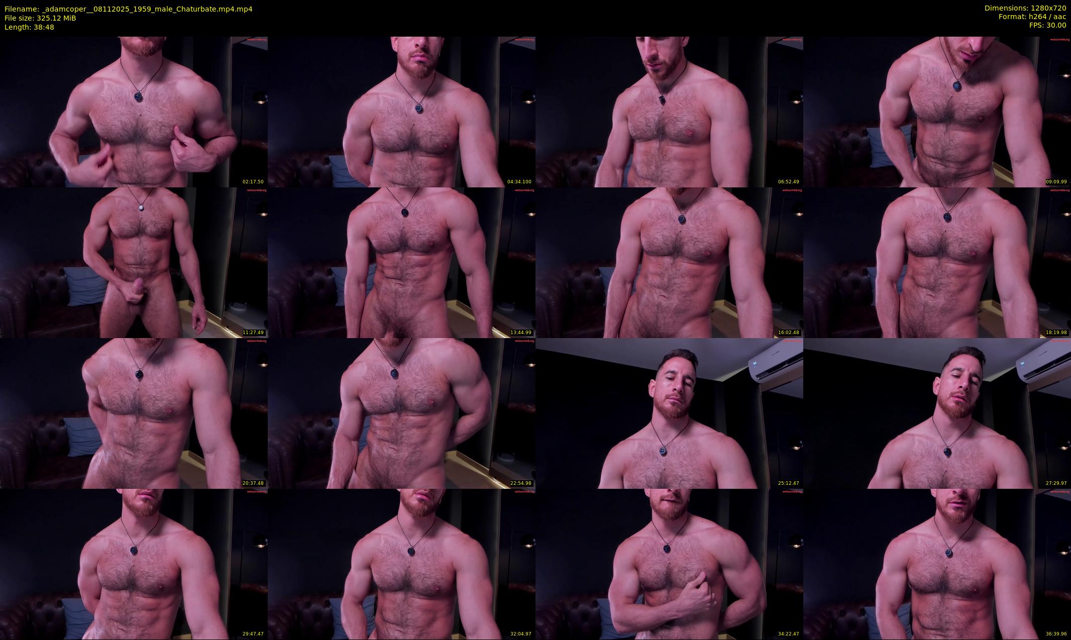 _adamcoper_ — 39 minute Chaturbate male cam show recording, 720p, Nov 8, 2025