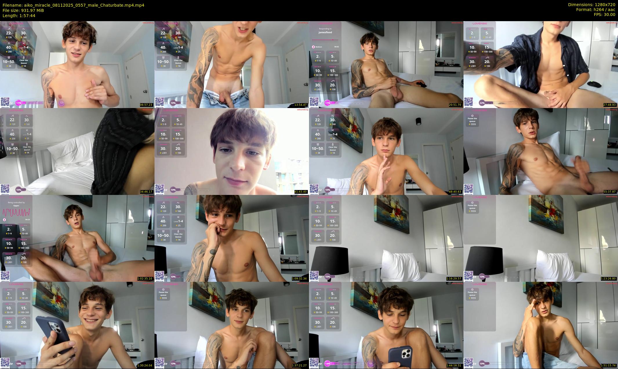 aiko_miracle — 118 minute Chaturbate male cam show recording, 720p, Nov 8, 2025