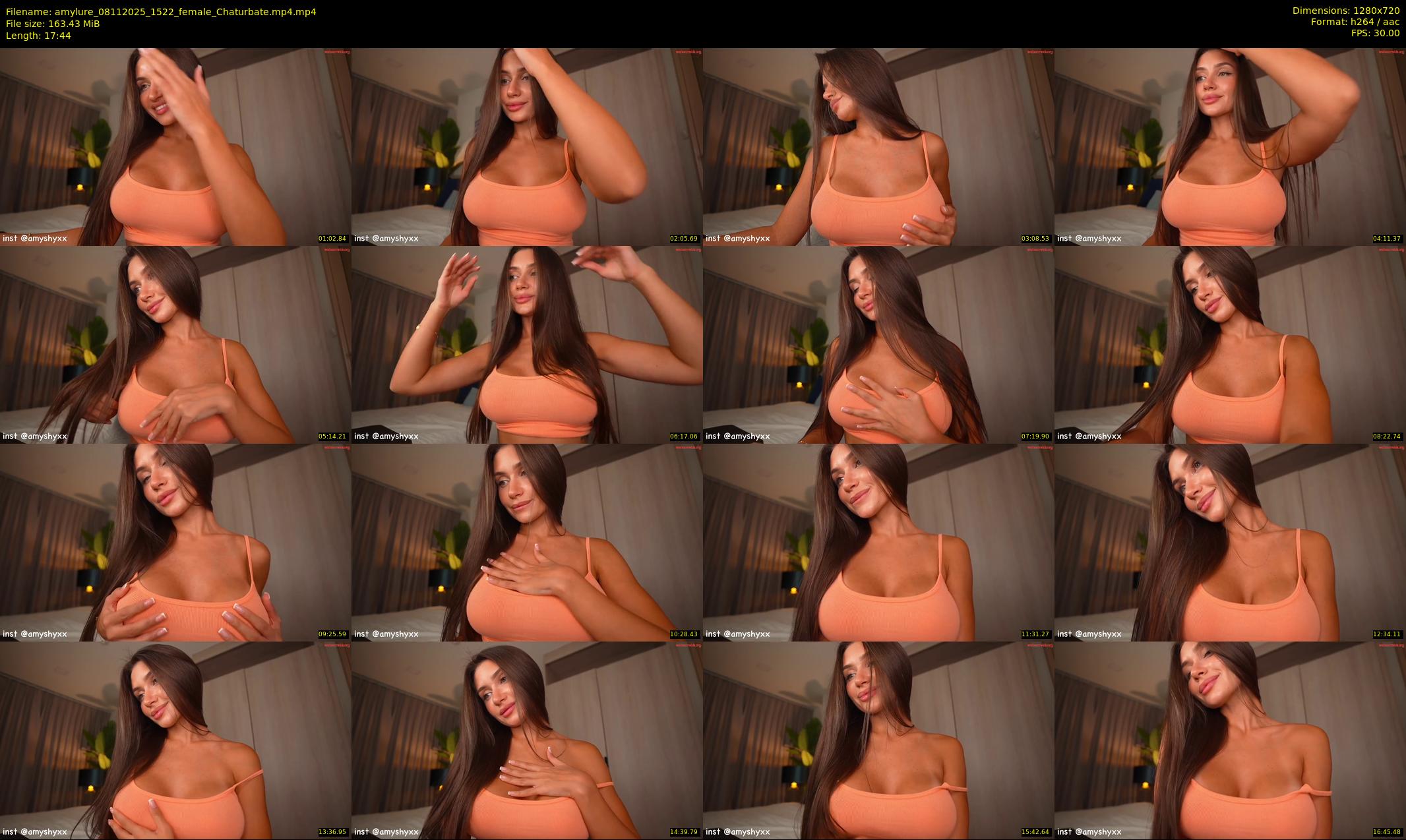 amylure — 18 minute Chaturbate female cam show recording, 720p, Nov 8, 2025
