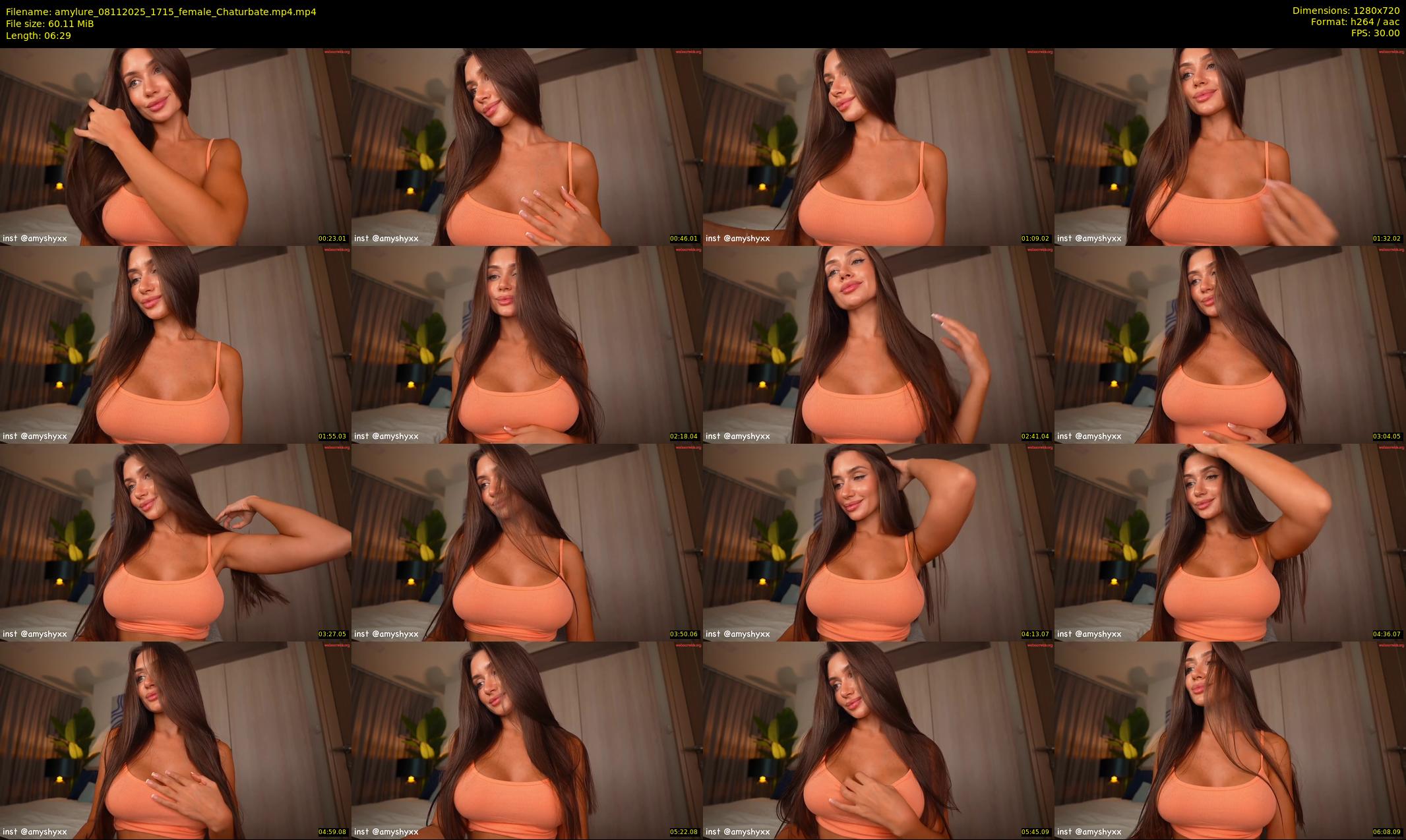 amylure — 7 minute Chaturbate female cam show recording, 720p, Nov 8, 2025