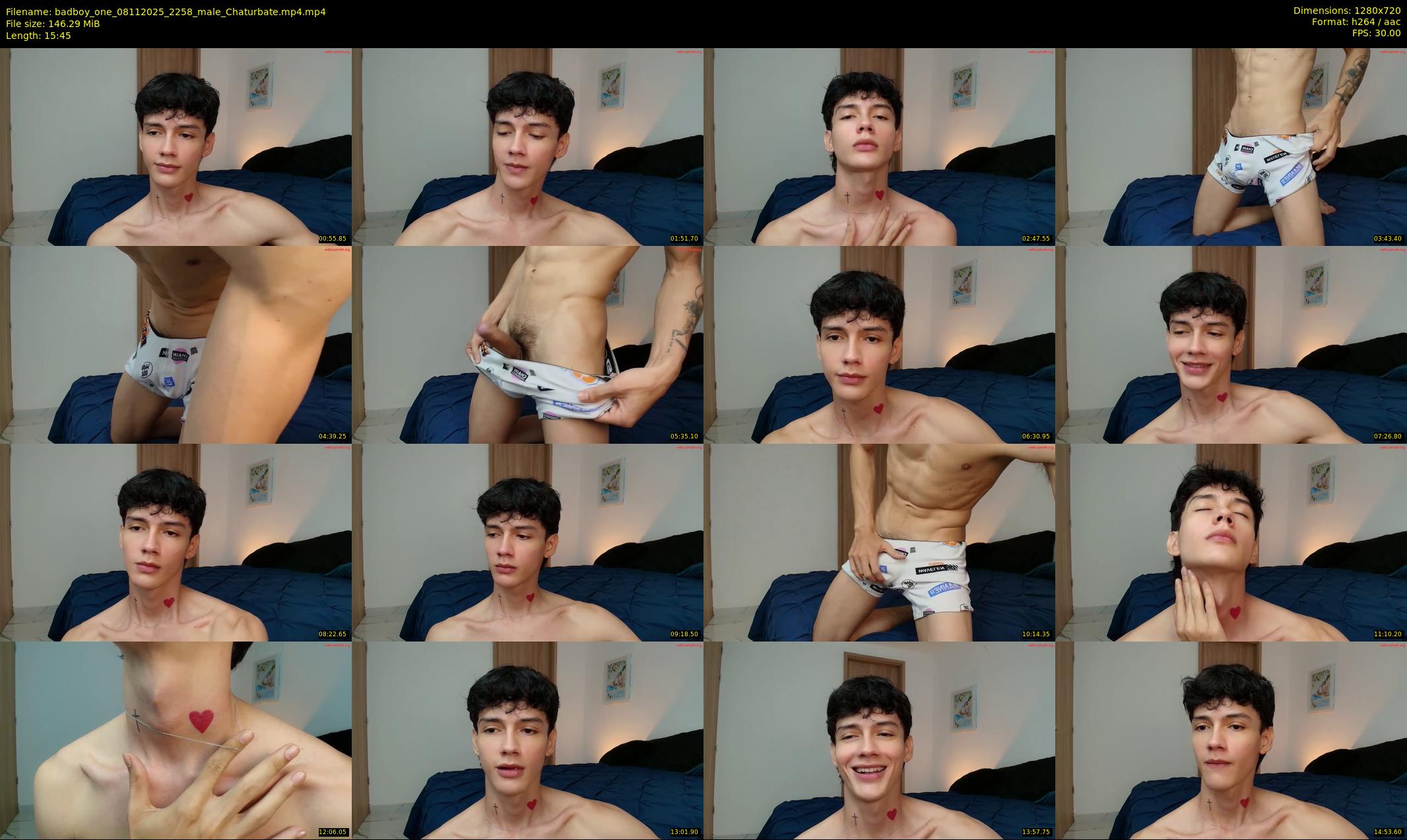 badboy_one — 16 minute Chaturbate male cam show recording, 720p, Nov 8, 2025