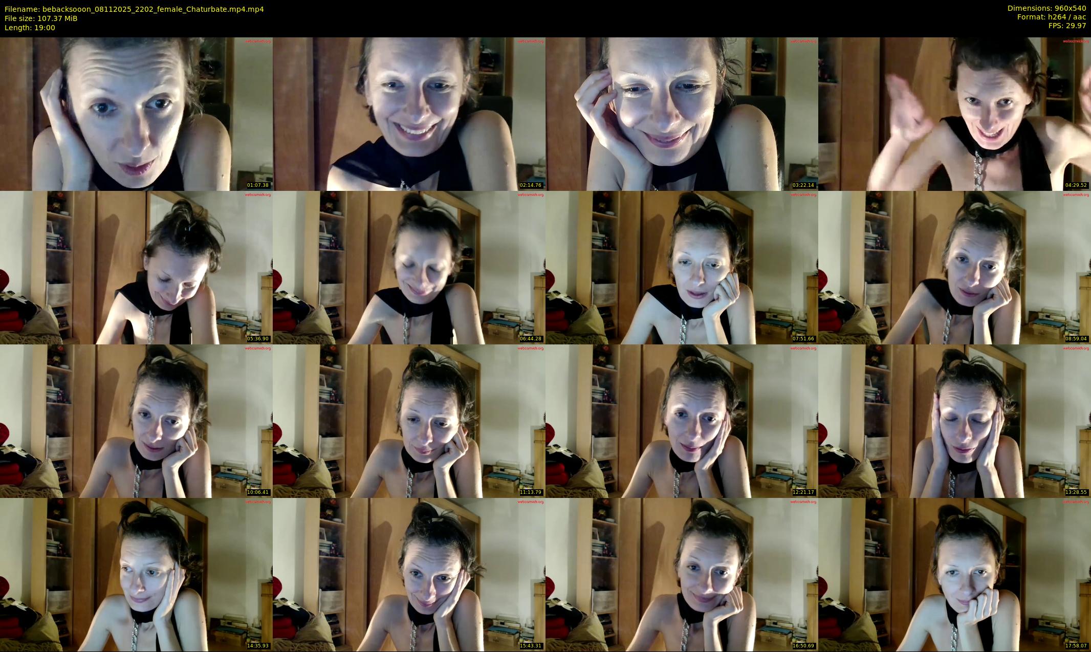 bebacksooon — 19 minute Chaturbate female cam show recording, 480p, Nov 8, 2025