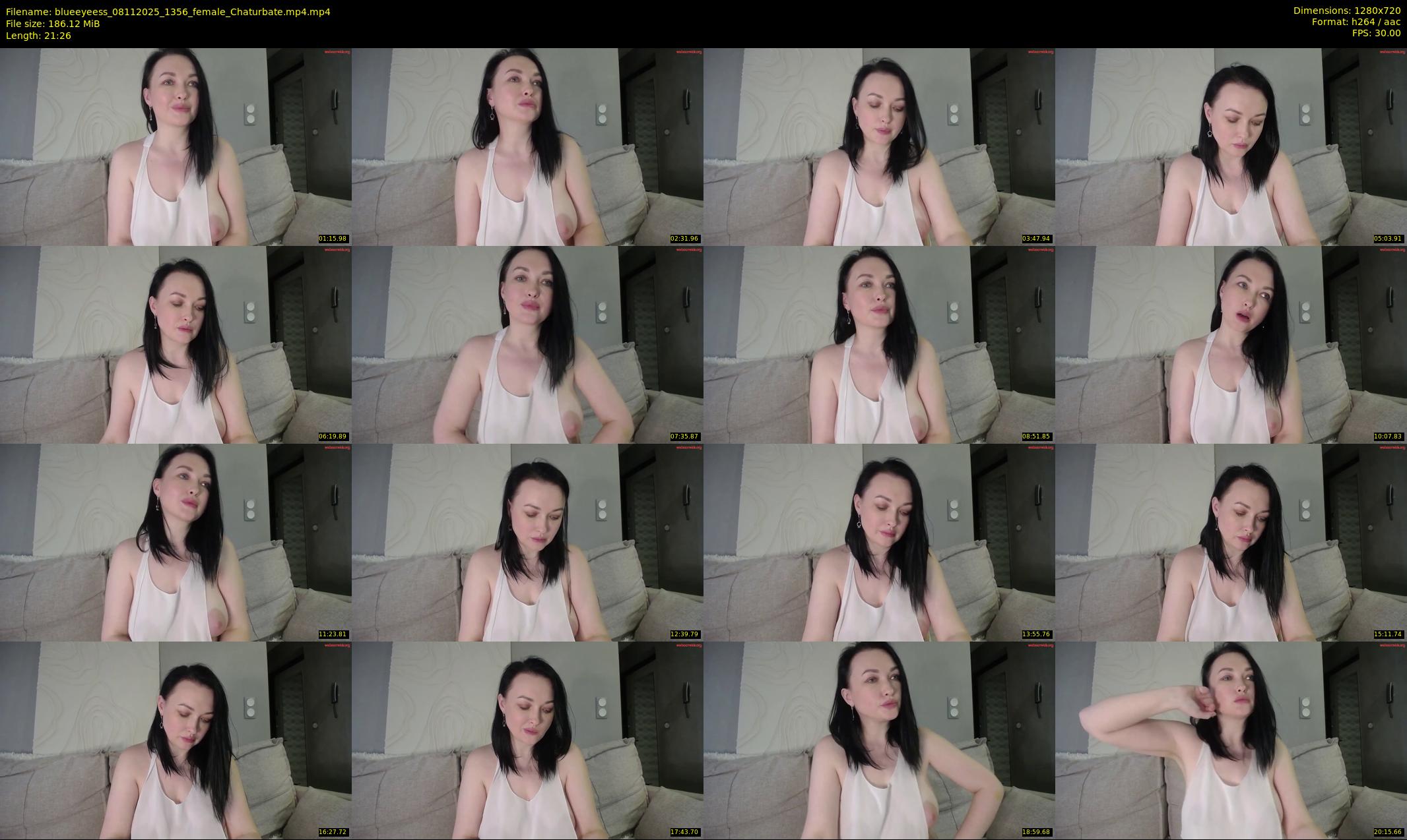 blueeyeess — 22 minute Chaturbate female cam show recording, 720p, Nov 8, 2025