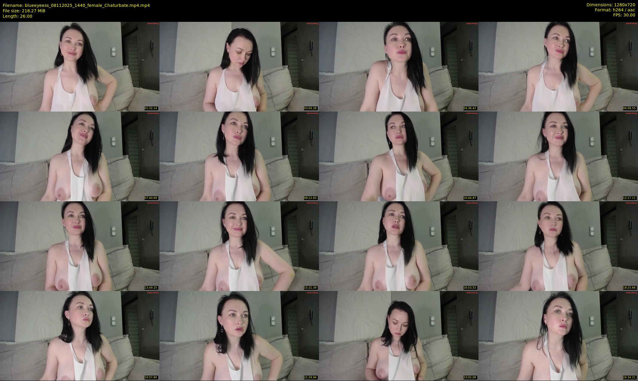 blueeyeess — 26 minute Chaturbate female cam show recording, 720p, Nov 8, 2025