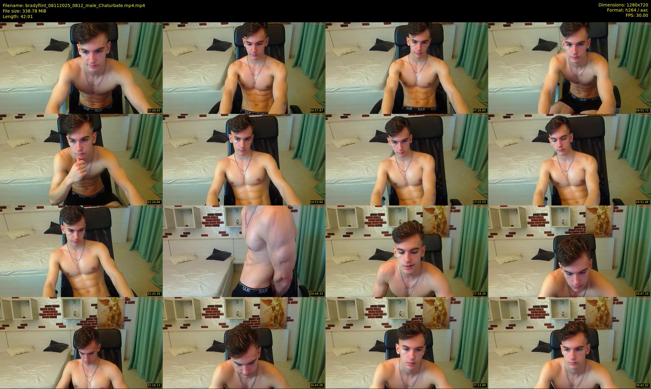 bradyflint — 43 minute Chaturbate male cam show recording, 720p, Nov 8, 2025