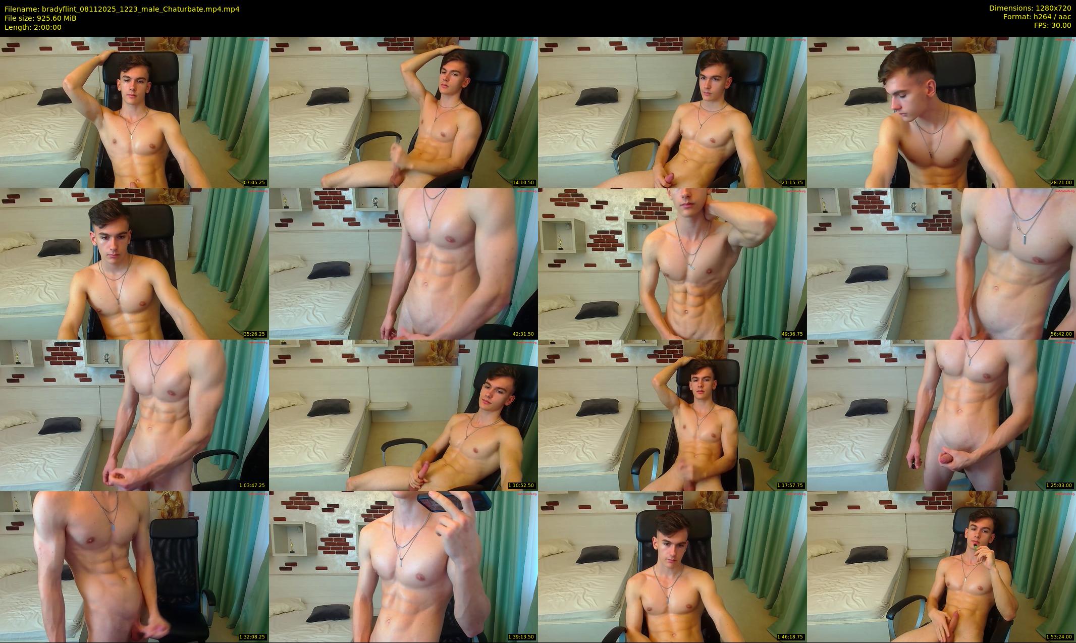 bradyflint — 120 minute Chaturbate male cam show recording, 720p, Nov 8, 2025
