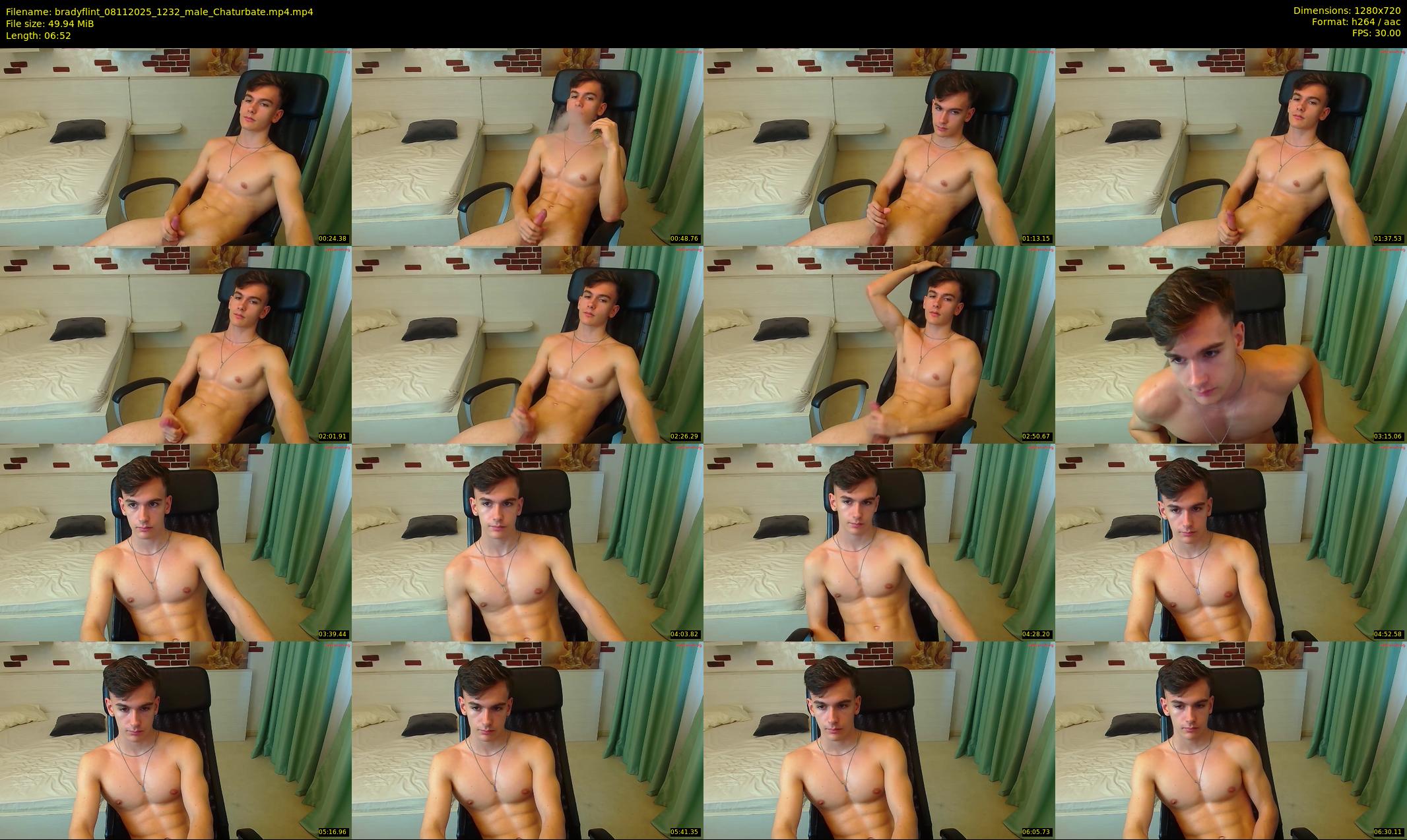 bradyflint — 7 minute Chaturbate male cam show recording, 720p, Nov 8, 2025