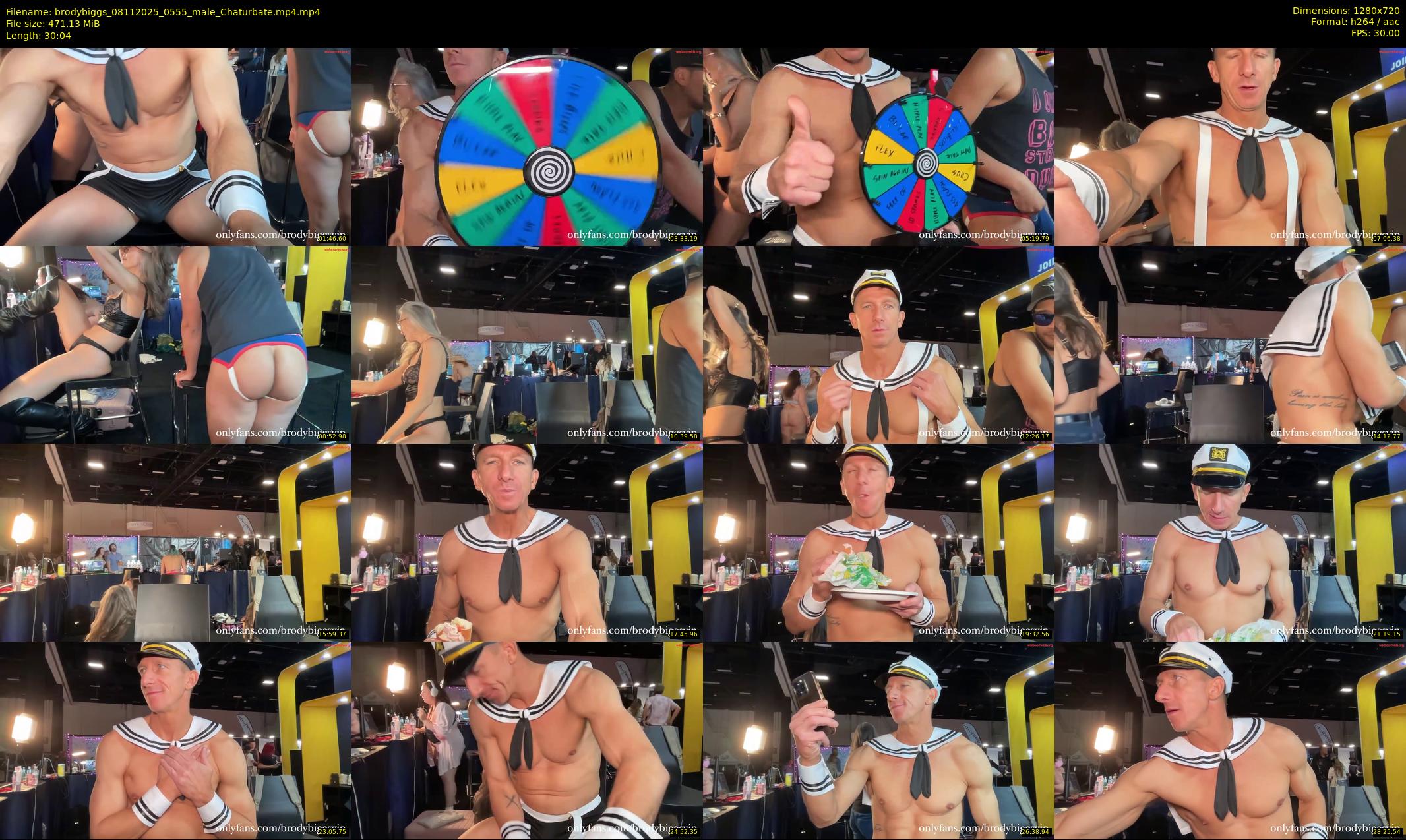brodybiggs — 31 minute Chaturbate male cam show recording, 720p, Nov 8, 2025
