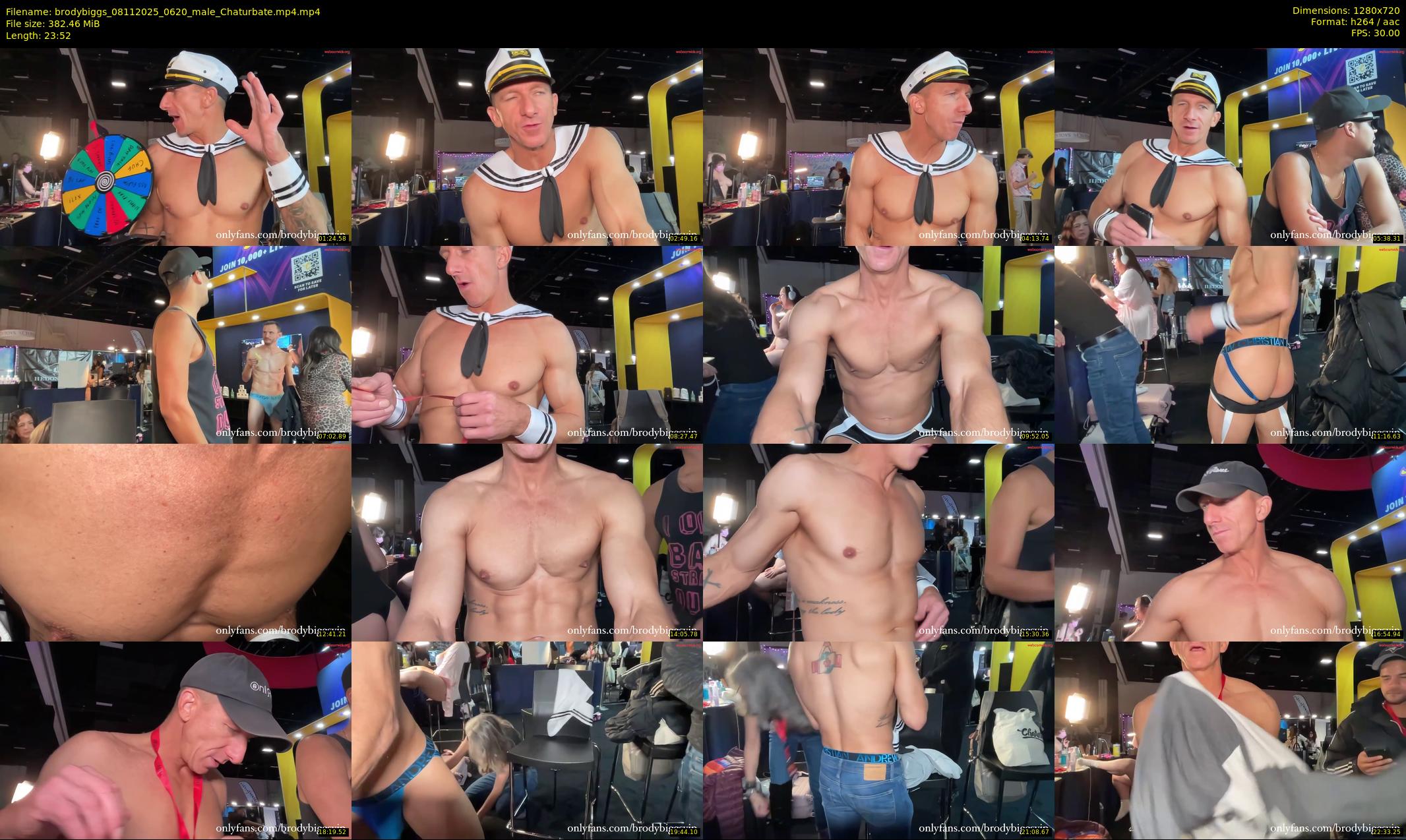 brodybiggs — 24 minute Chaturbate male cam show recording, 720p, Nov 8, 2025
