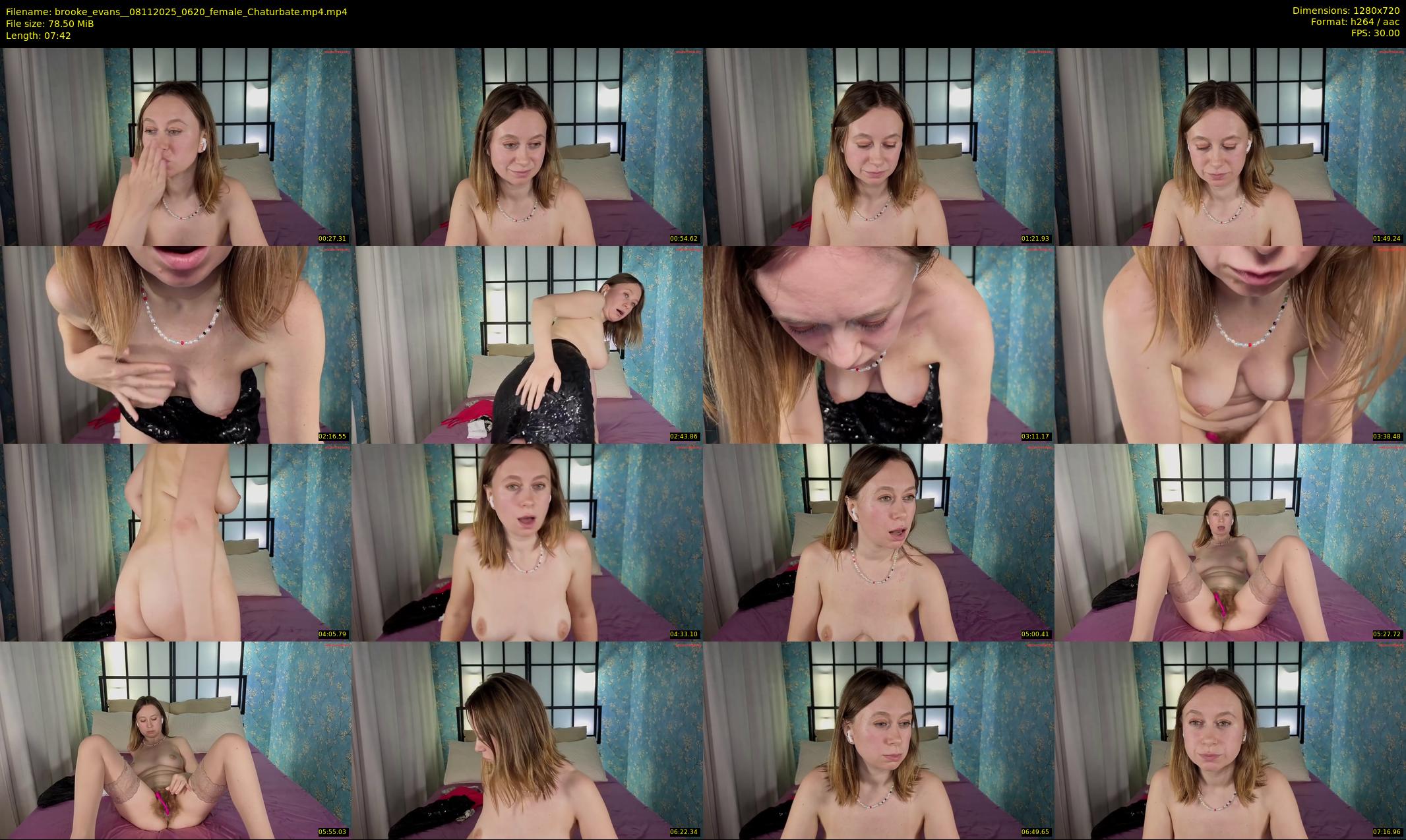 brooke_evans_ — 8 minute Chaturbate female cam show recording, 720p, Nov 8, 2025