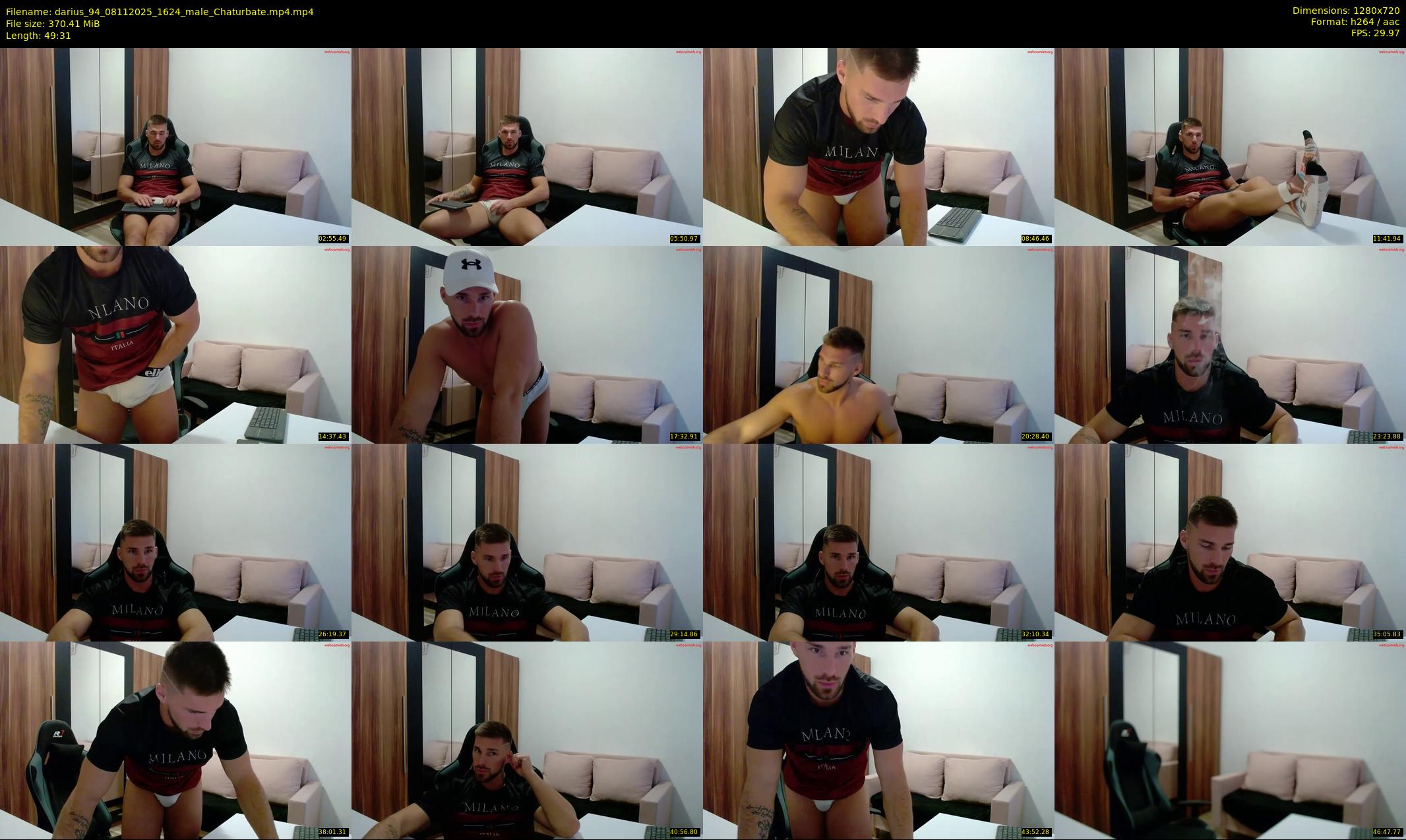 darius_94 — 50 minute Chaturbate male cam show recording, 720p, Nov 8, 2025