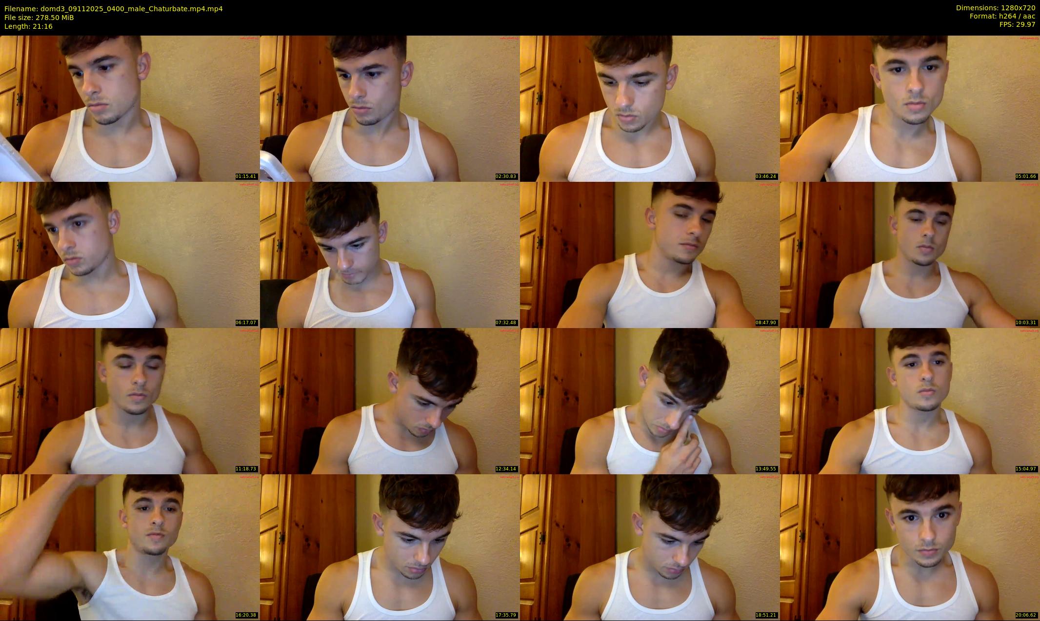domd3 — 22 minute Chaturbate male cam show recording, 720p, Nov 9, 2025