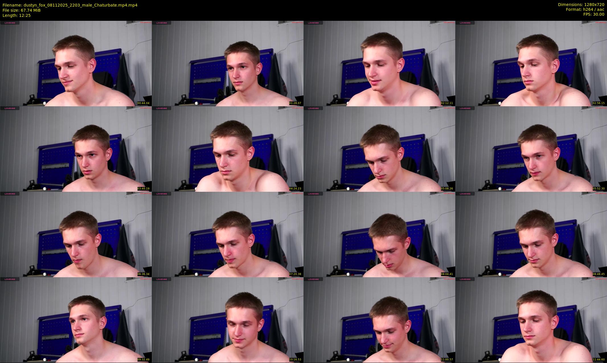 dustyn_fox — 13 minute Chaturbate male cam show recording, 720p, Nov 8, 2025