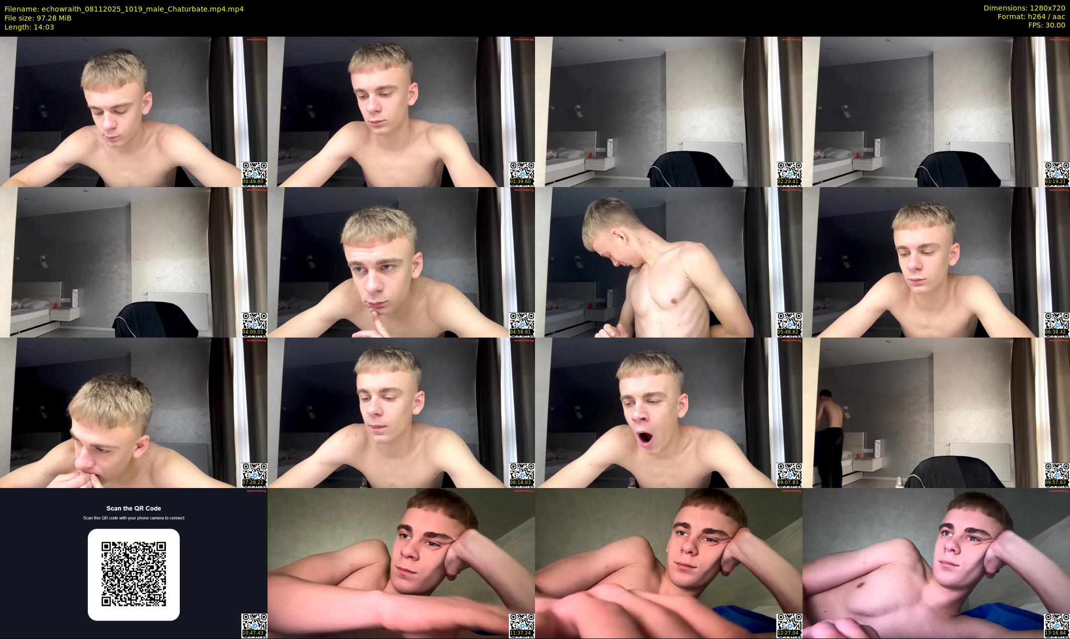 echowraith — 15 minute Chaturbate male cam show recording, 720p, Nov 8, 2025