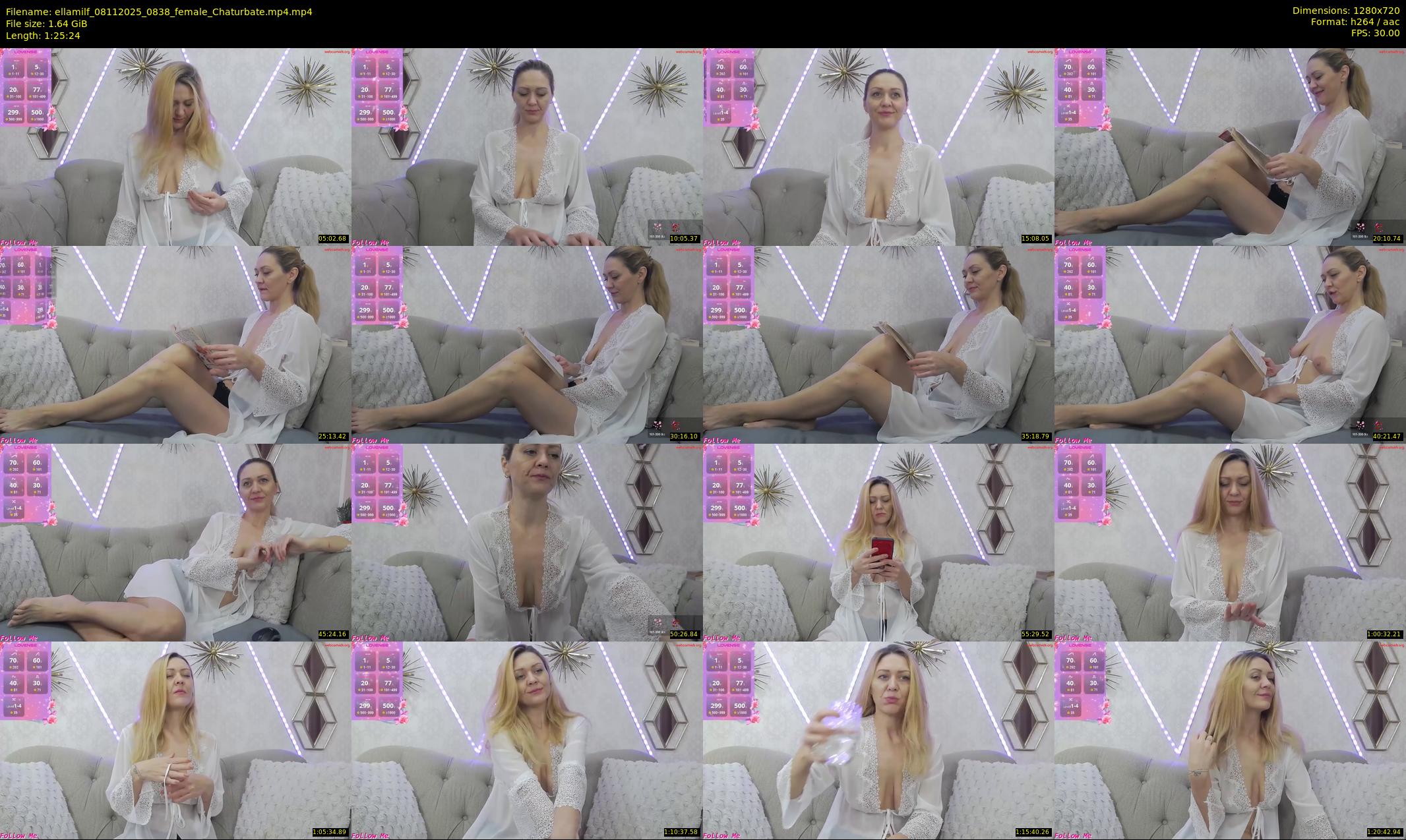 ellamilf — 86 minute Chaturbate female cam show recording, 720p, Nov 8, 2025