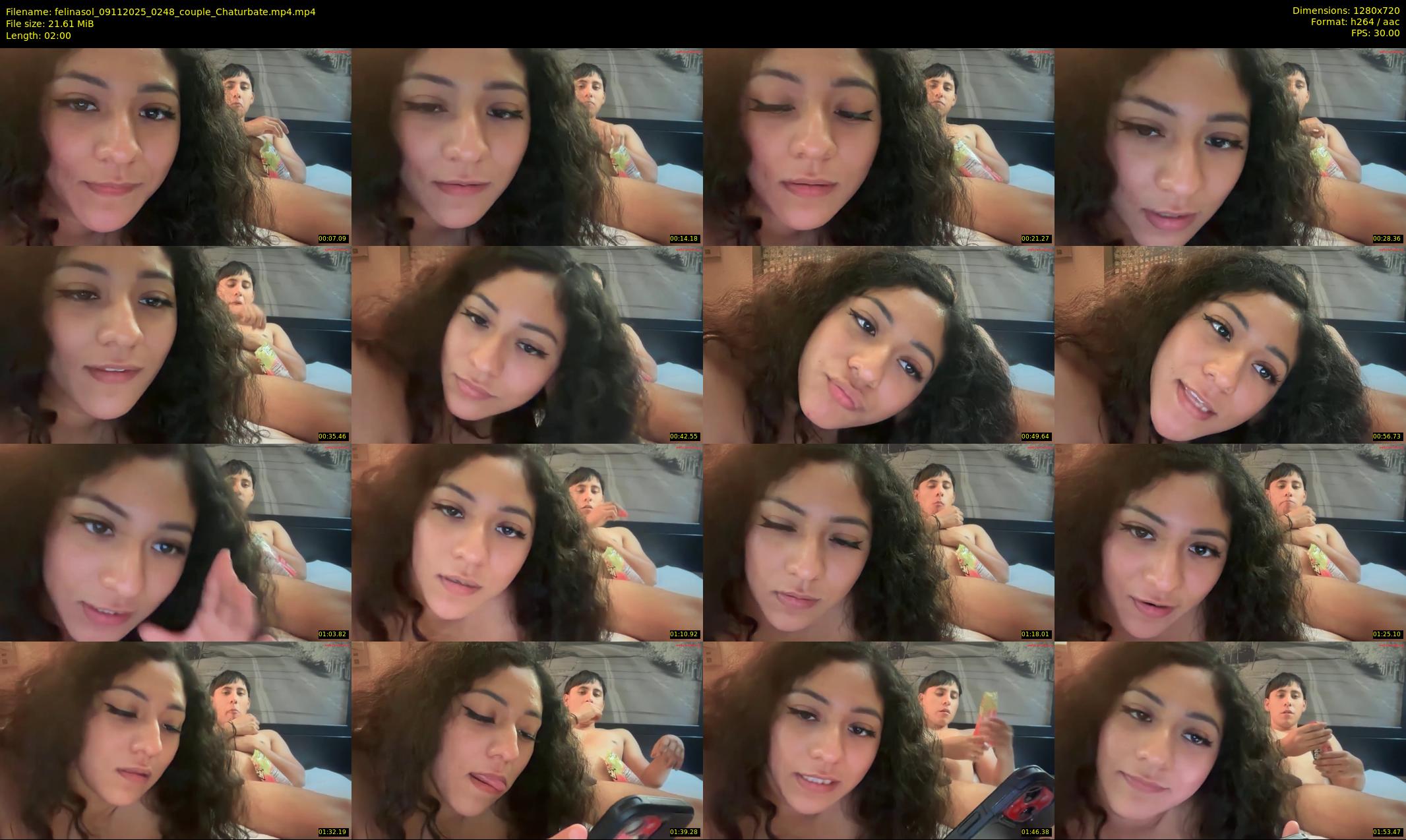 felinasol — 2 minute Chaturbate couple cam show recording, 720p, Nov 9, 2025