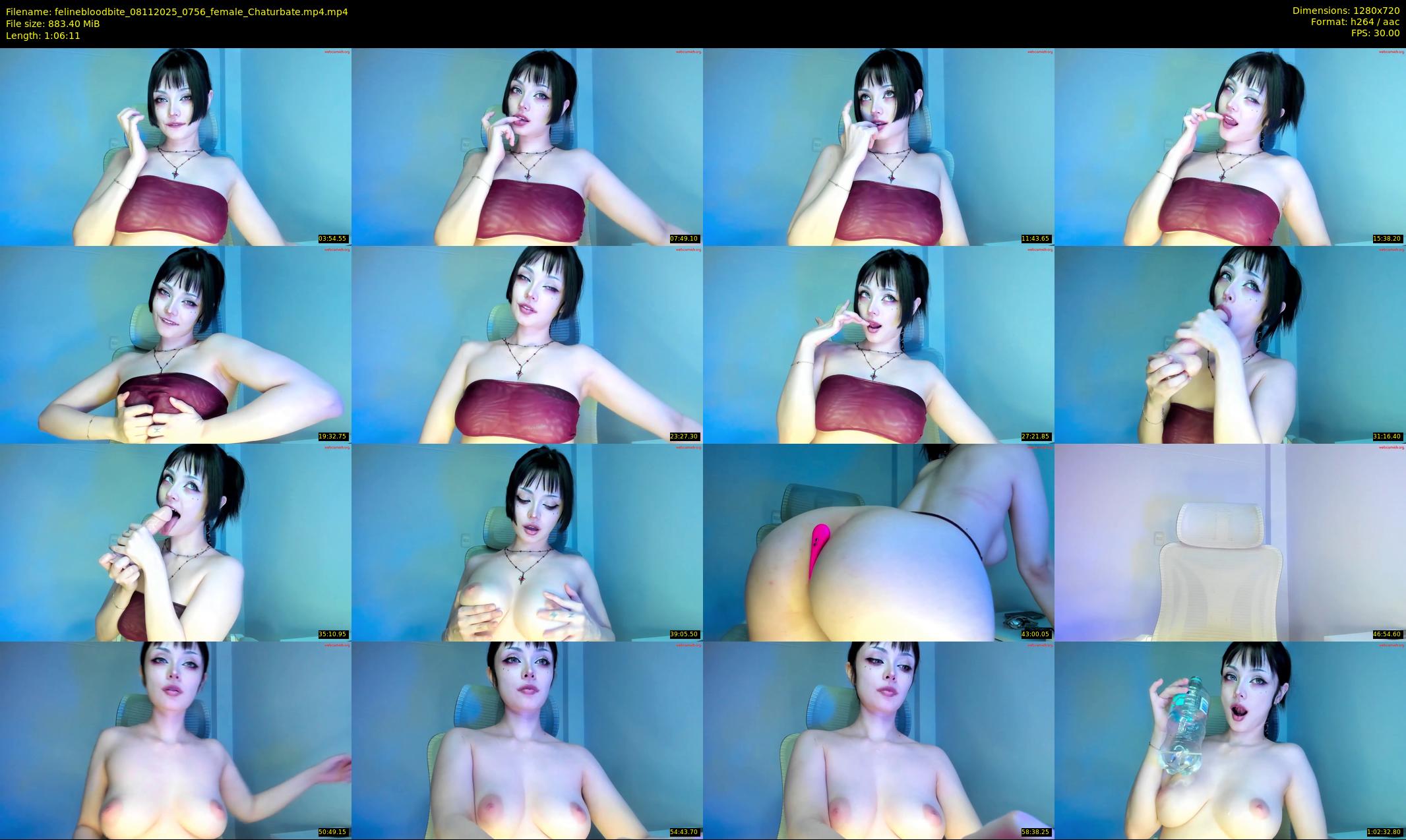 felinebloodbite — 67 minute Chaturbate female cam show recording, 720p, Nov 8, 2025