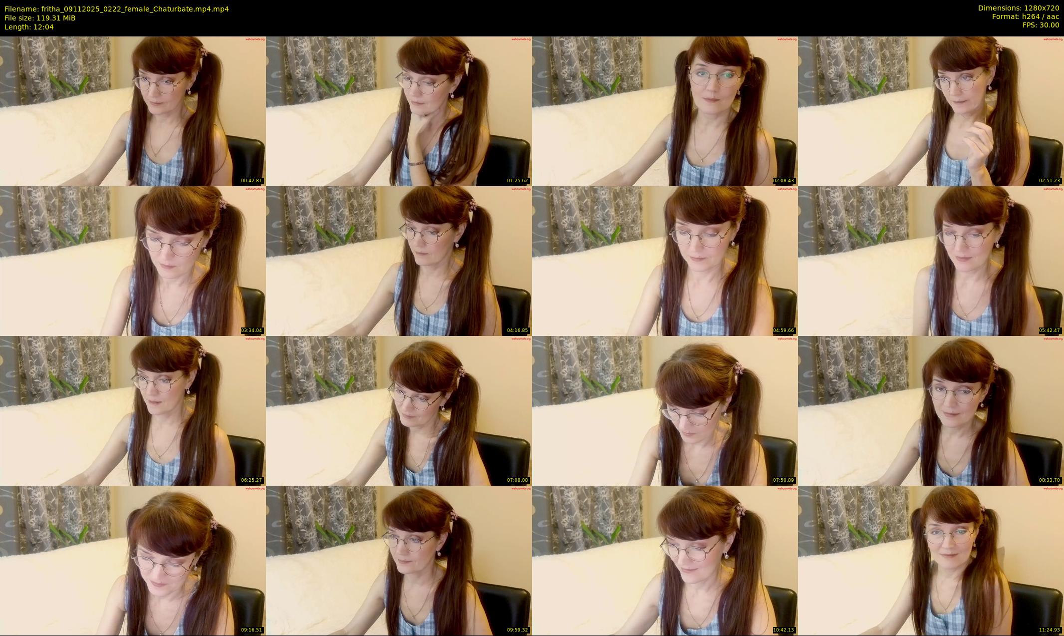 fritha — 13 minute Chaturbate female cam show recording, 720p, Nov 9, 2025