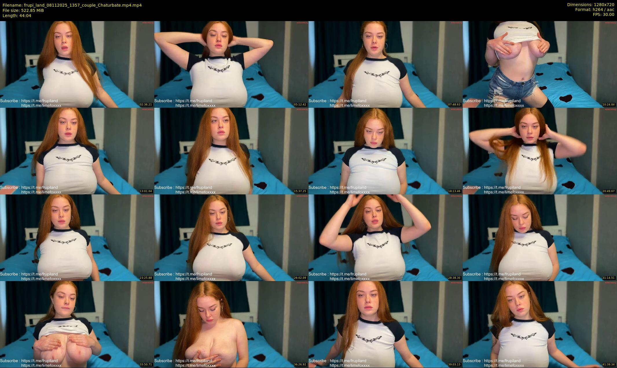 frupi_land — 45 minute Chaturbate couple cam show recording, 720p, Nov 8, 2025