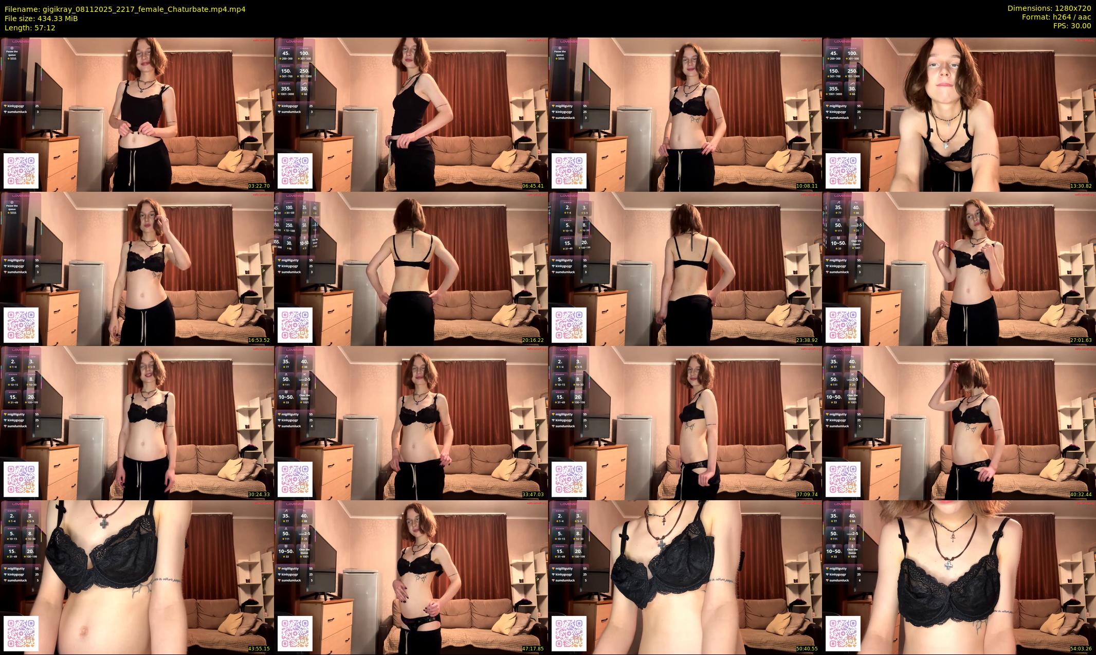 gigikray — 58 minute Chaturbate female cam show recording, 720p, Nov 8, 2025