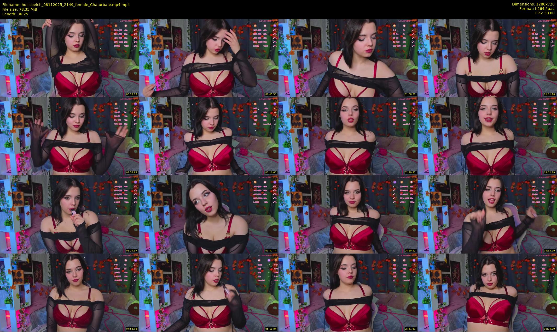 hollisbelch — 7 minute Chaturbate female cam show recording, 720p, Nov 8, 2025