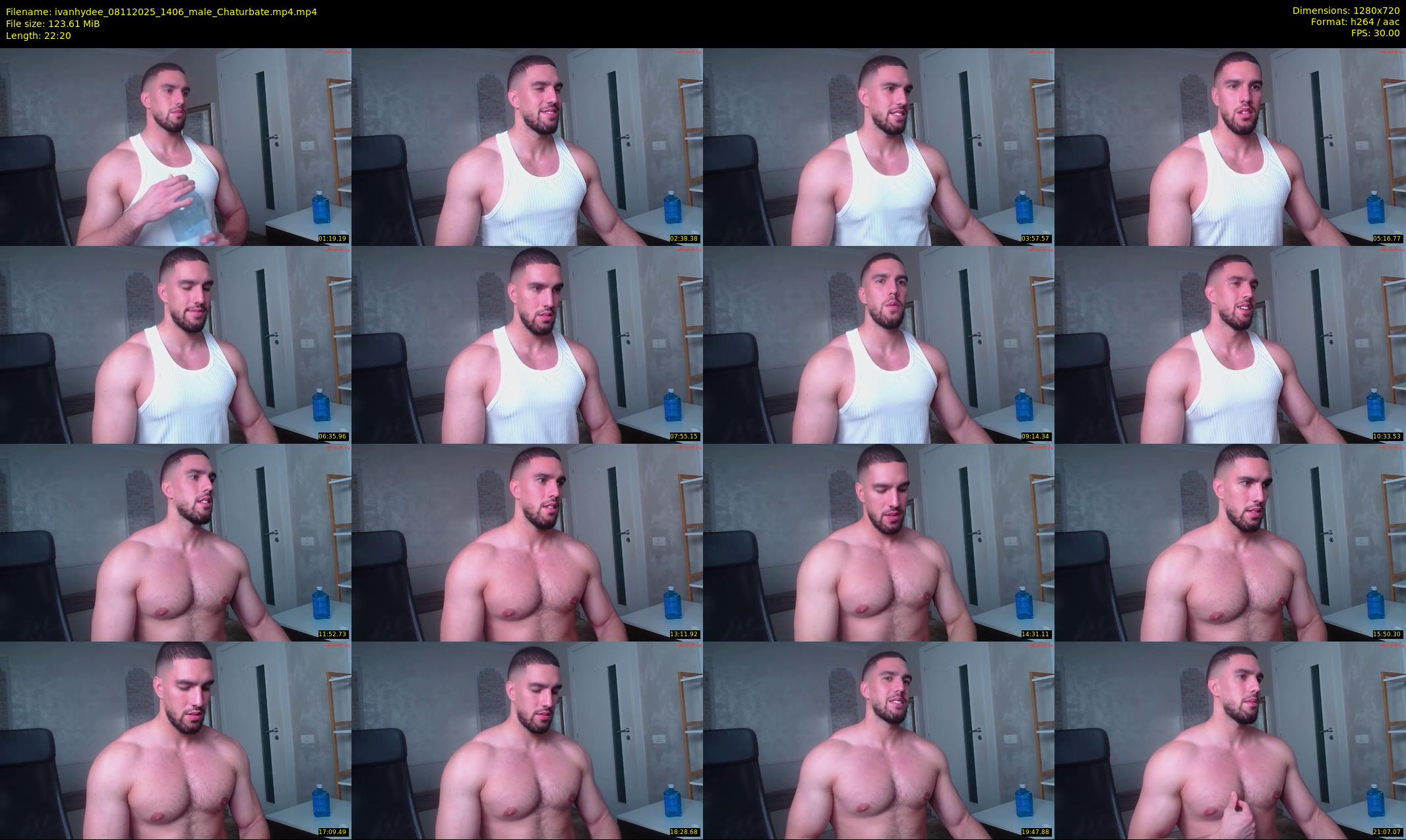 ivanhydee — 23 minute Chaturbate male cam show recording, 720p, Nov 8, 2025