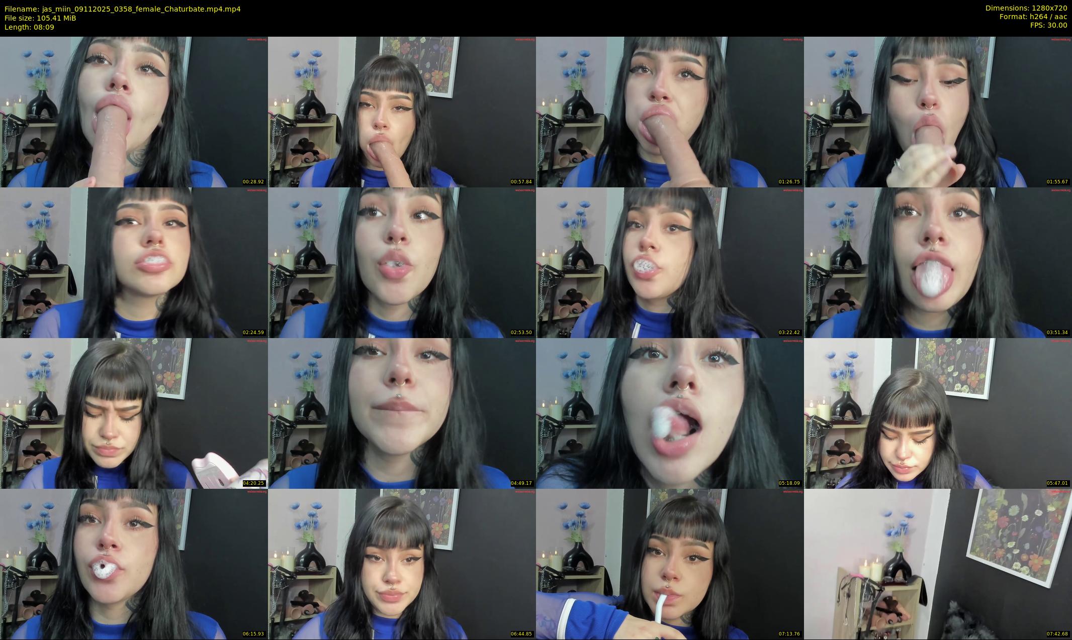jas_miin — 9 minute Chaturbate female cam show recording, 720p, Nov 9, 2025