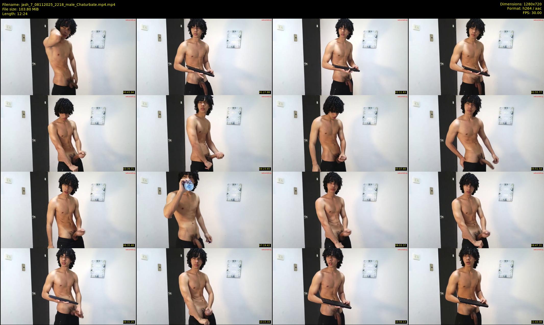 jash_7 — 13 minute Chaturbate male cam show recording, 720p, Nov 8, 2025